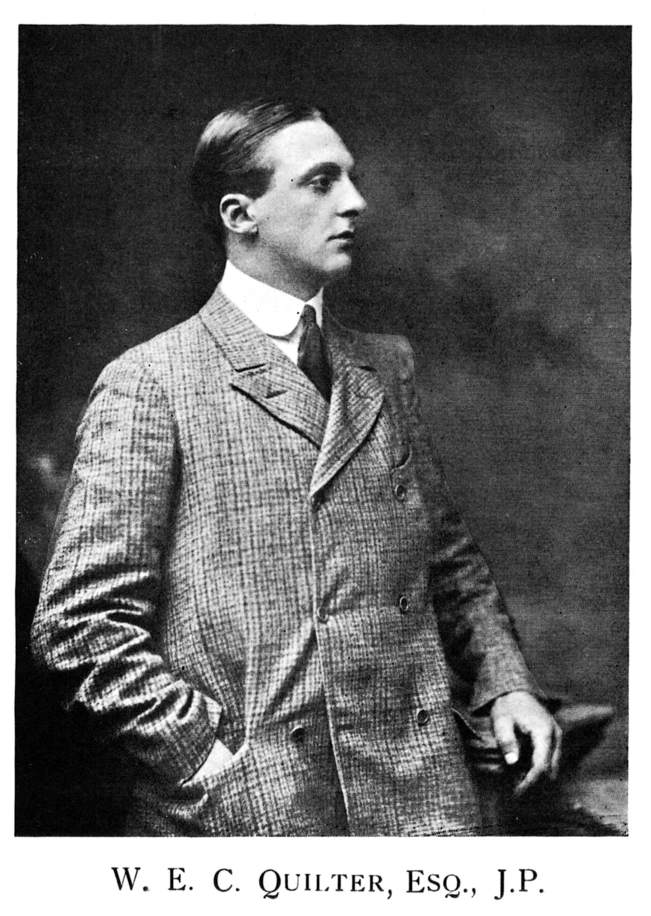 Porträt von Sir Cuthbert Quilter, 2nd Baronet (1873–1952) – Gedenkseite