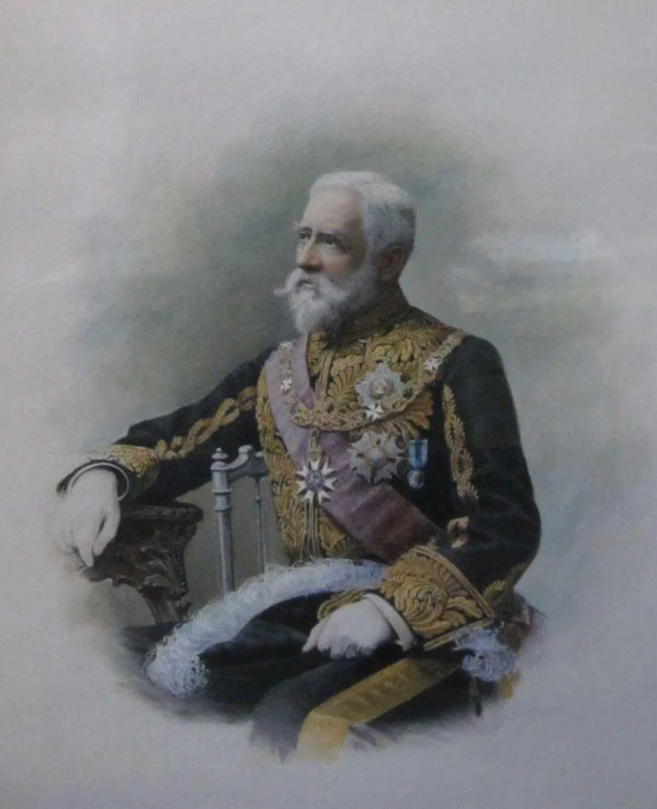 Portrait of Edmund Monson, 1. Baronet (1834–1909) – memorial page