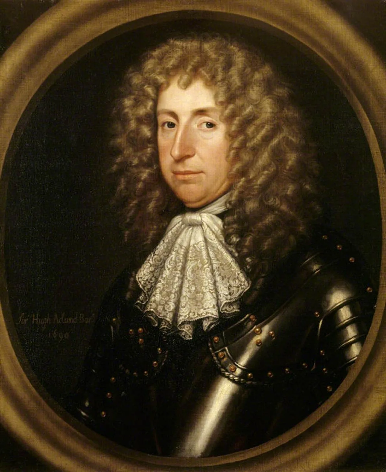 Porträt von Sir Hugh Acland, 5th Baronet (1639–1714) – Gedenkseite