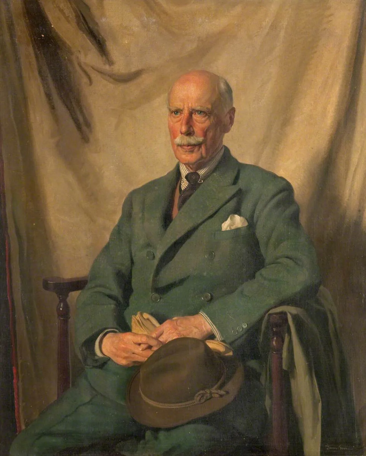 Porträt von Hugh Shaw-Stewart, 8. Baronet (1854–1942) – Gedenkseite