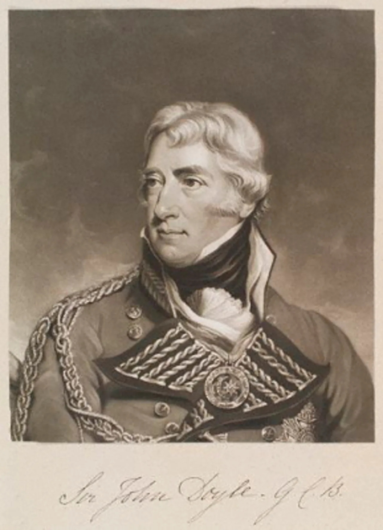 Portrait of Sir John Doyle, 1st Baronet (1756–1834) – memorial page