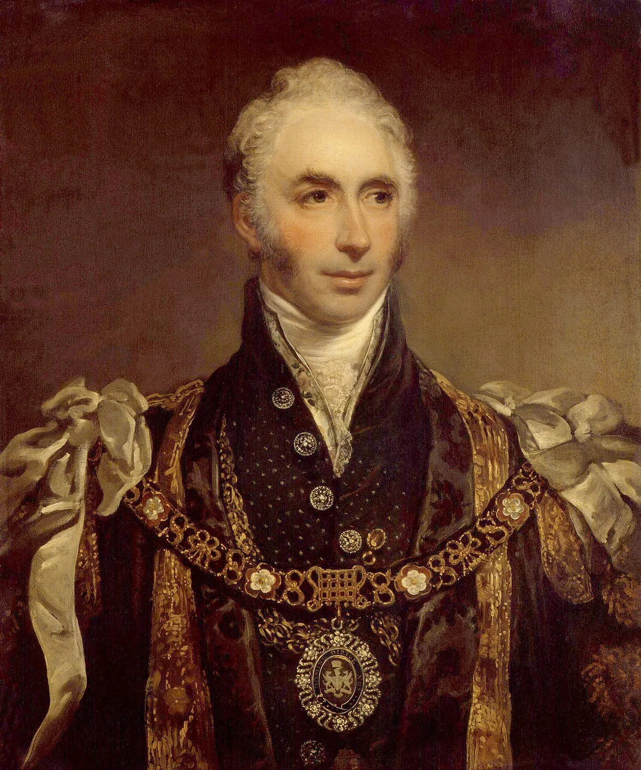 Porträt von Sir Matthew Wood, 1st Baronet (1768–1843) – Gedenkseite