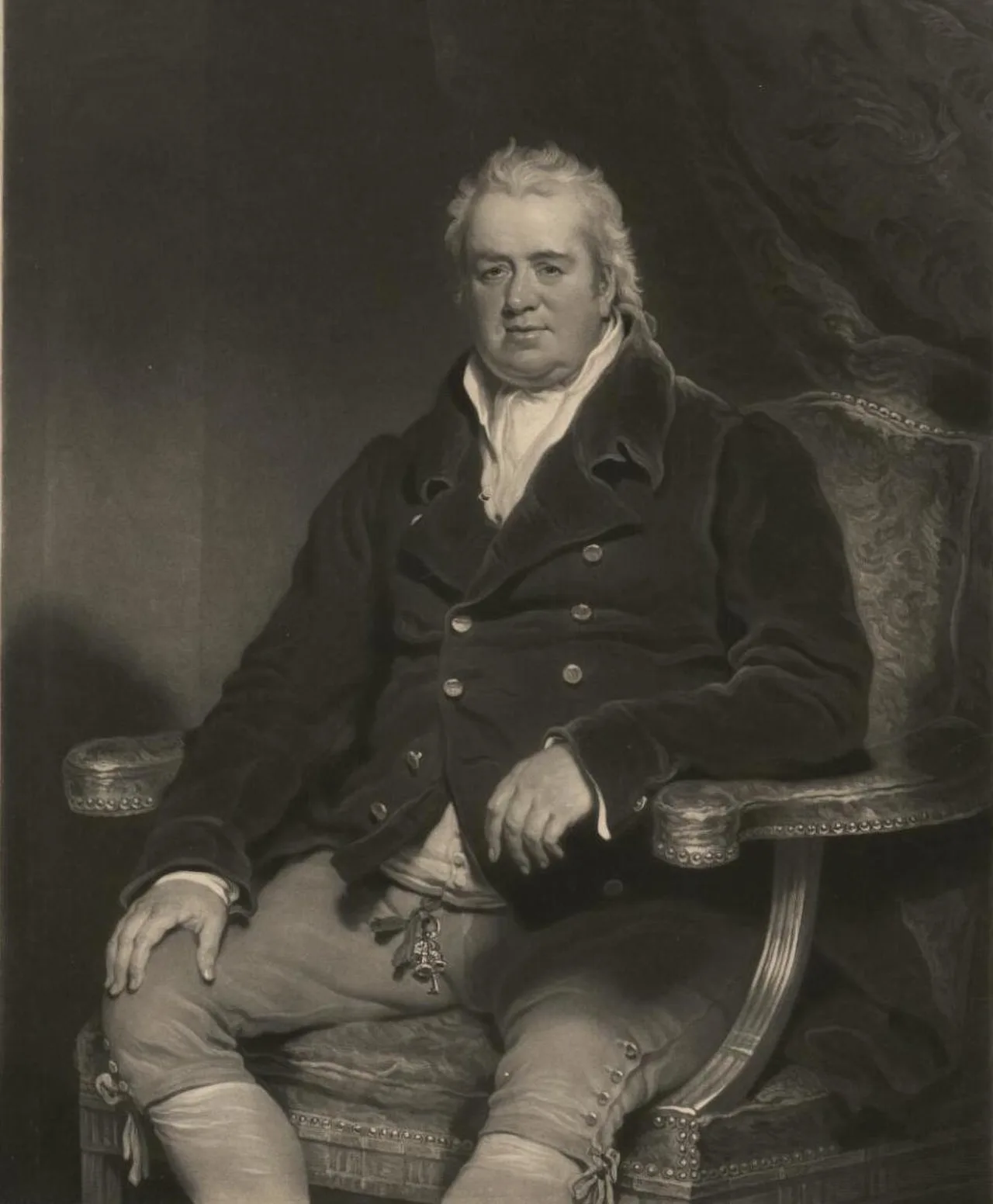 Porträt von Sir Robert Vaughan, 2nd Baronet (1768–1843) – Gedenkseite