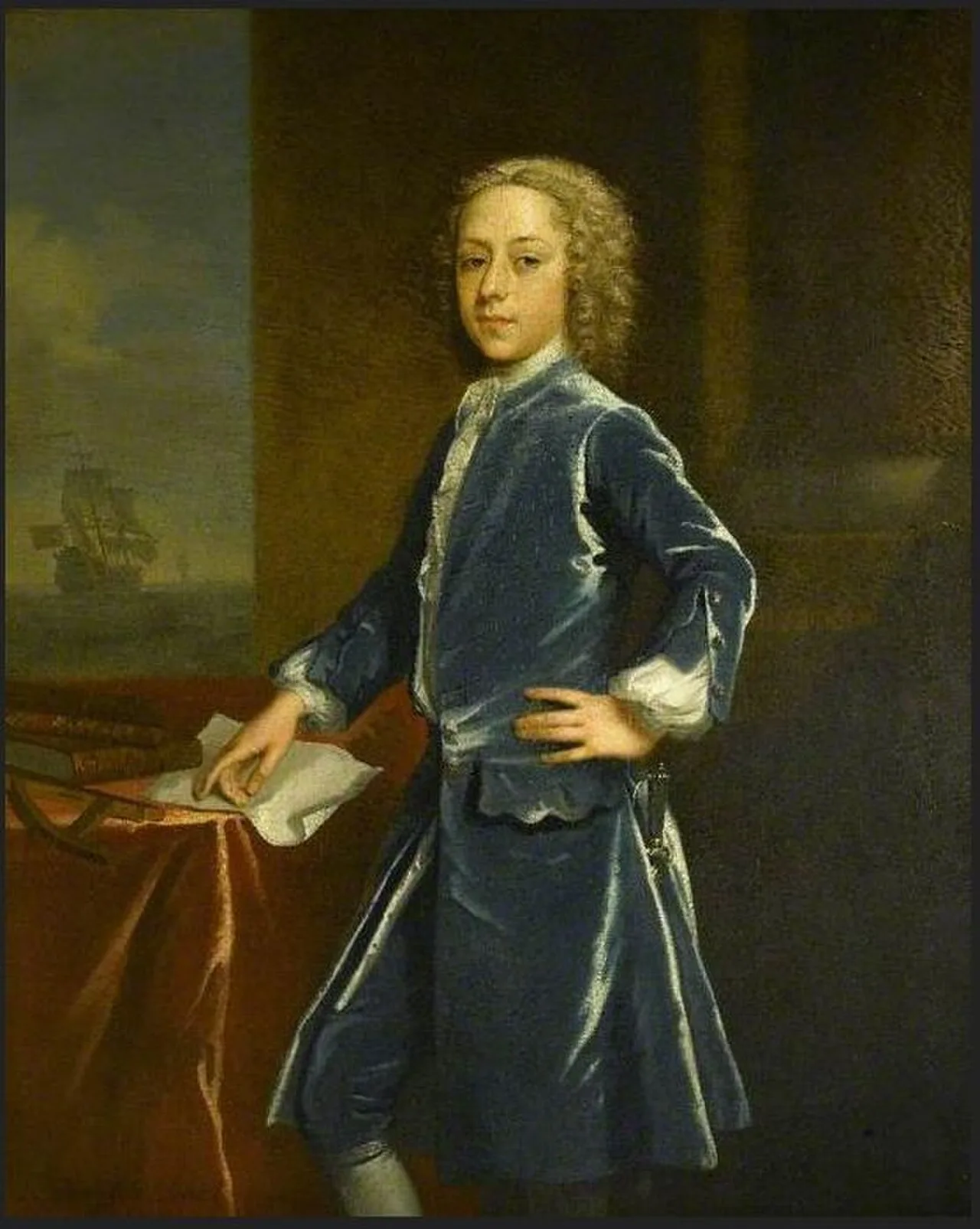 Porträt von Thomas Frankland (1718–1784) – Gedenkseite