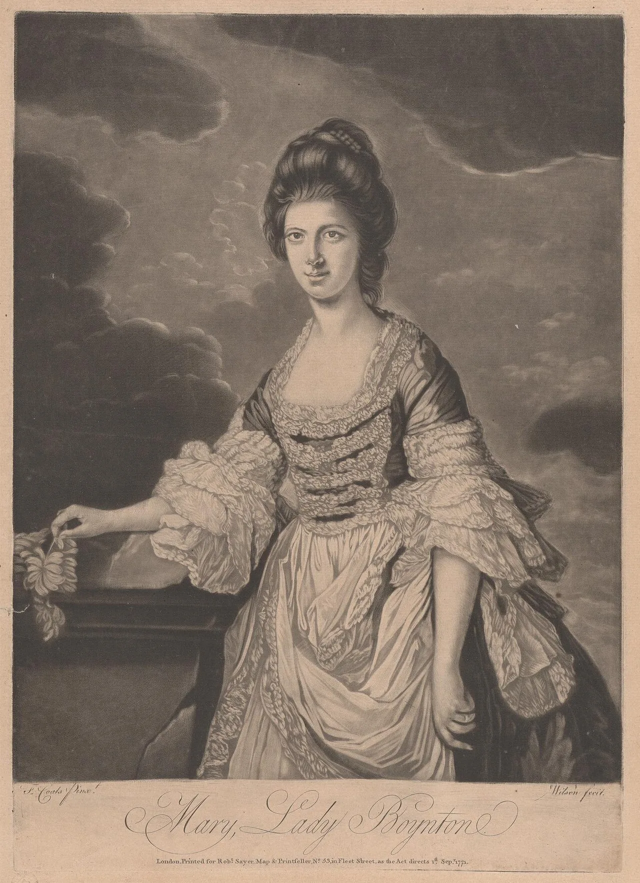 Porträt von Mary Heblethwayte (1749–1815) – Gedenkseite