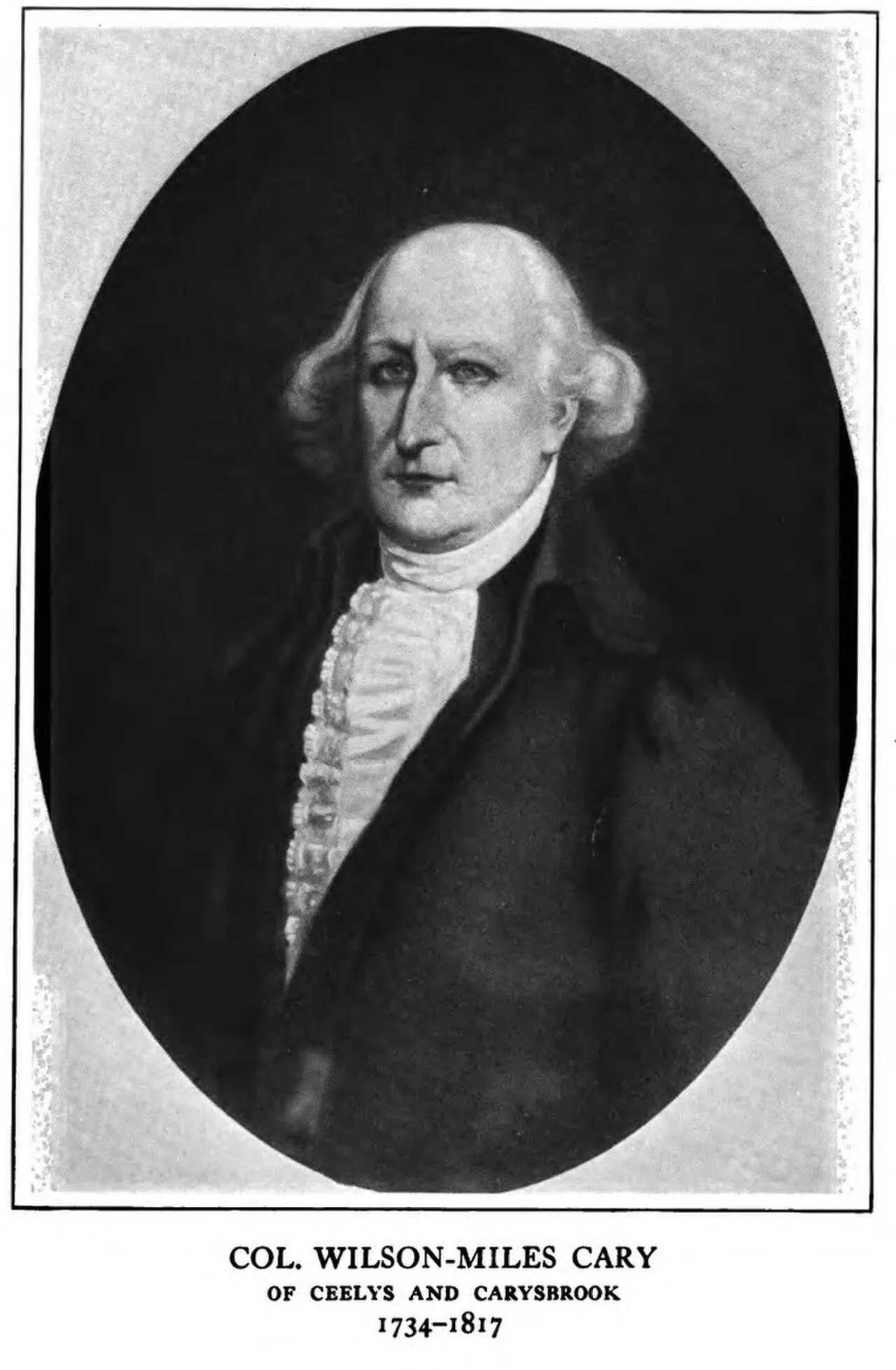 Portrait of Wilson Miles Cary (1734–1817) – memorial page