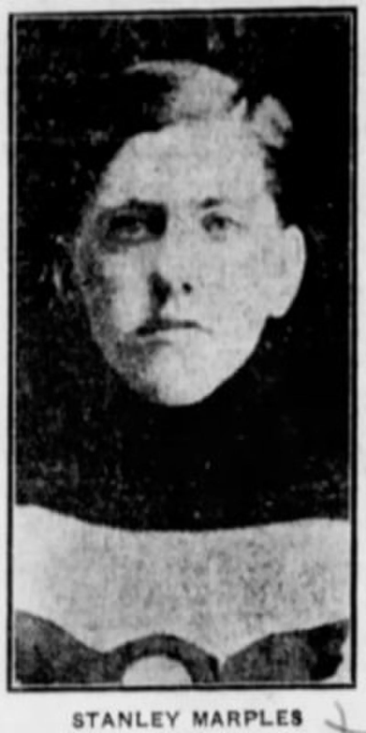 Porträt von Stan Marples (1891–1928) – Gedenkseite
