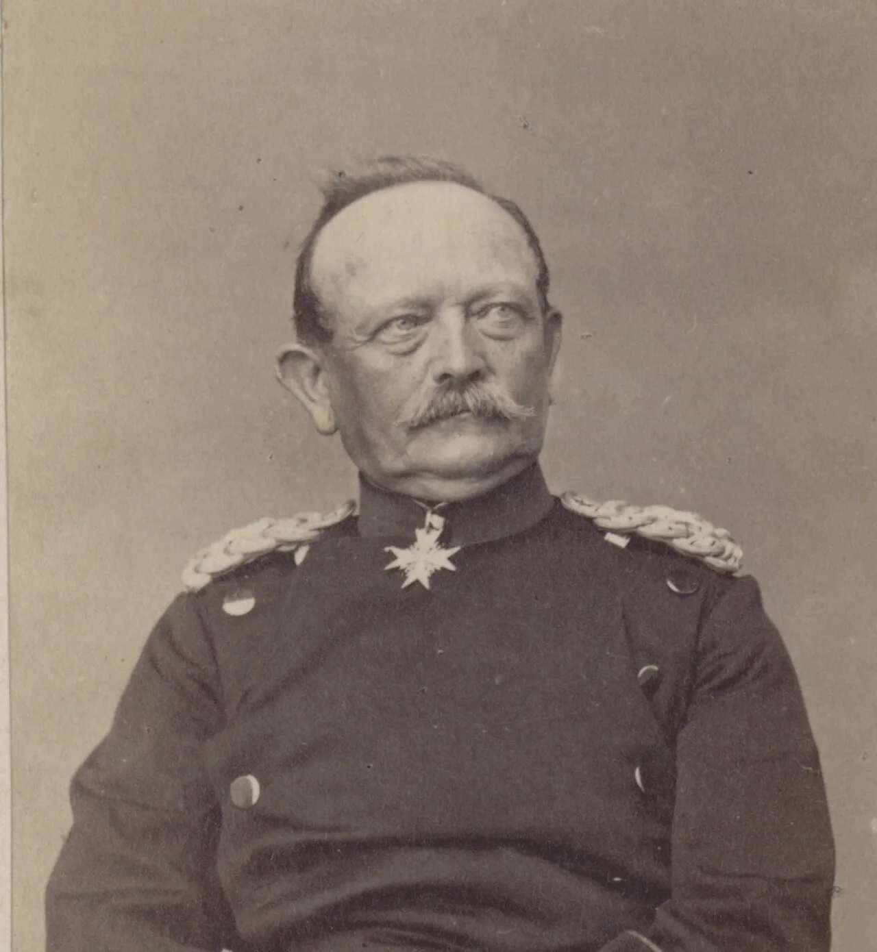 Porträt von Eduard von Fransecky (1807–1890) – Gedenkseite