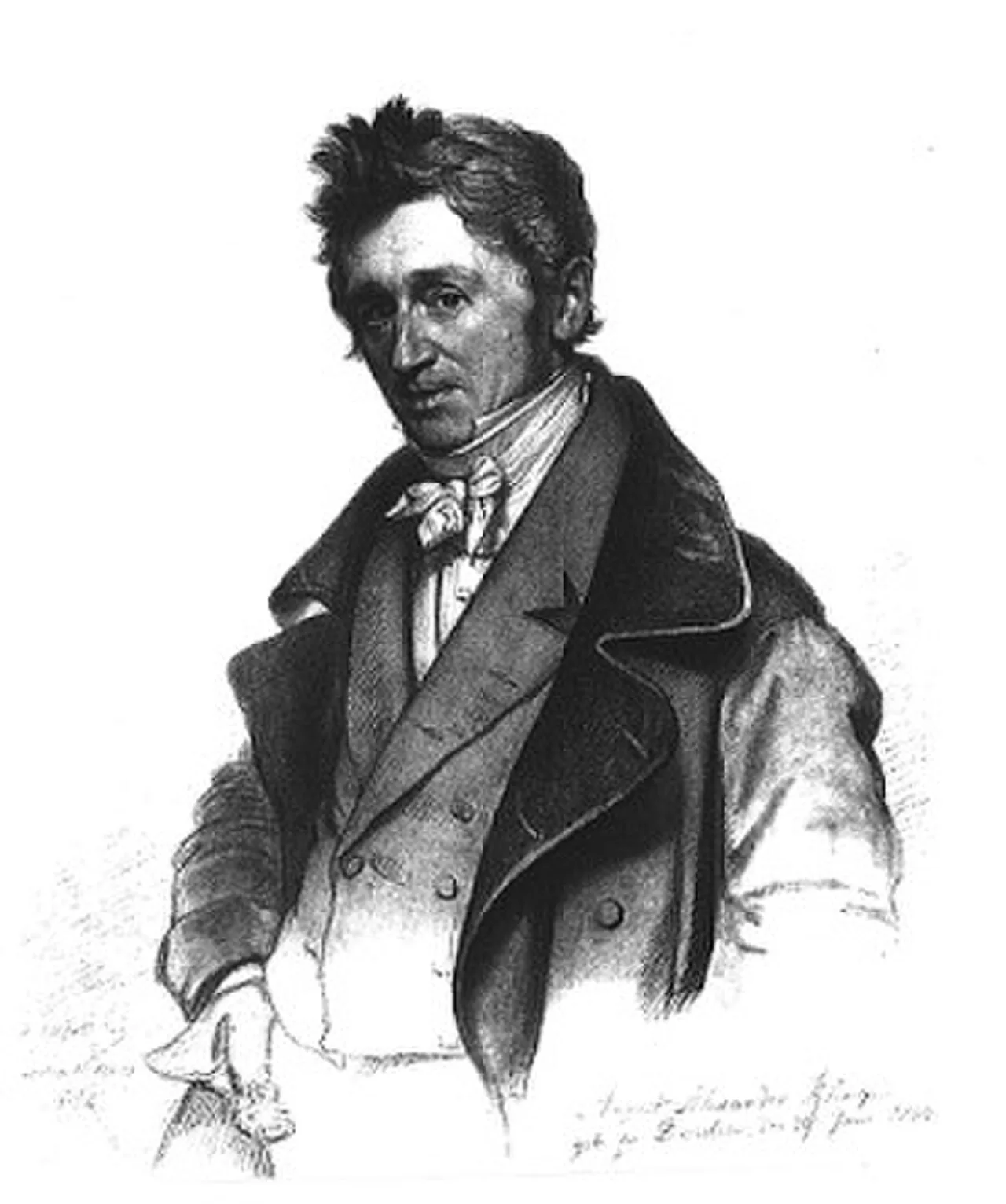 Porträt von August Alexander Klengel (1783–1852) – Gedenkseite