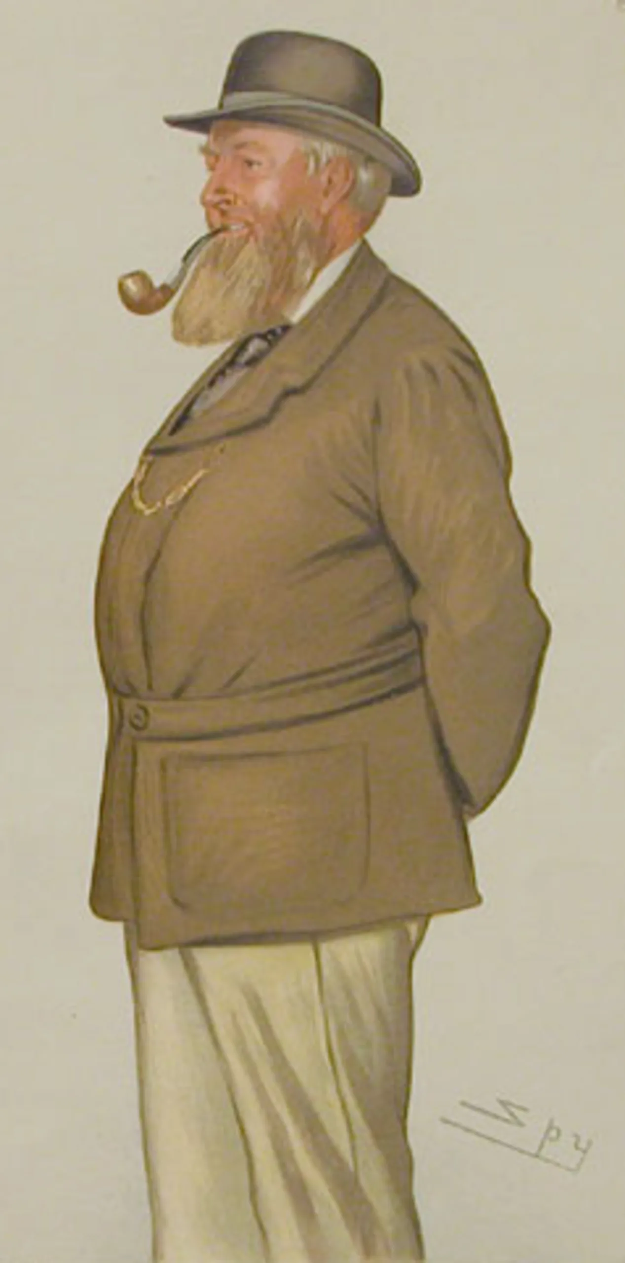 Porträt von Thomas Coke, 2. Earl of Leicester (1822–1909) – Gedenkseite