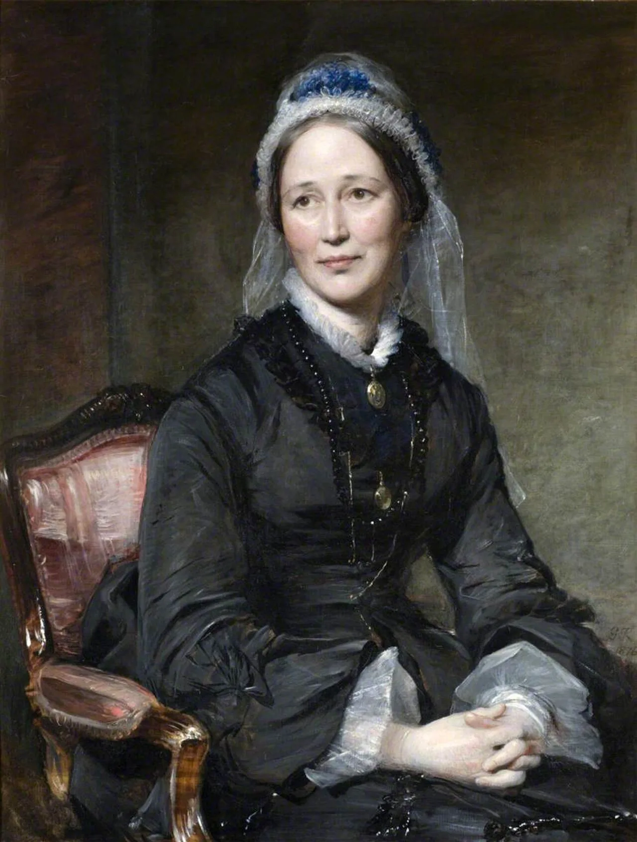 Portrait of Juliana Pole-Carew (1812–1881) – memorial page