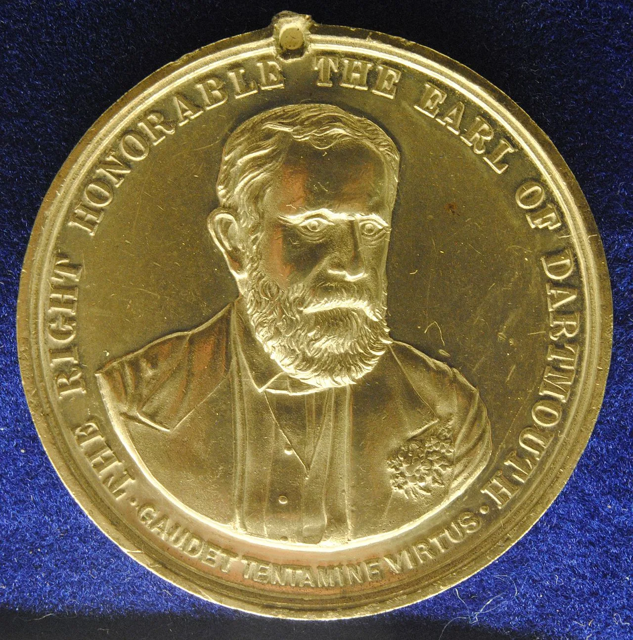 Porträt von William Legge, 5th Earl of Dartmouth (1823–1891) – Gedenkseite