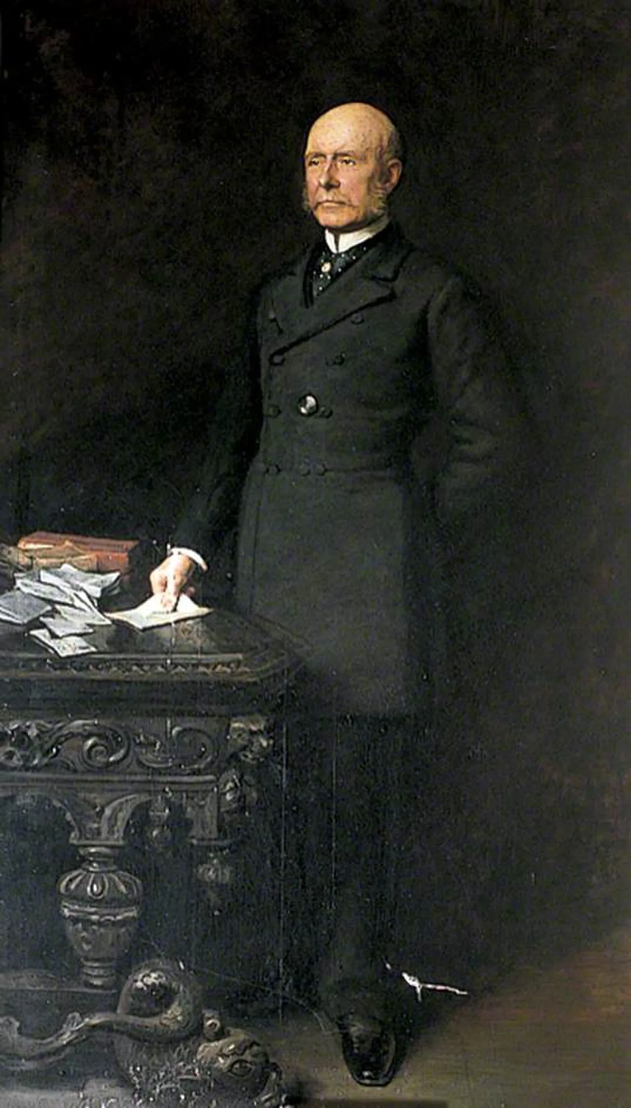 Porträt von Sir John Farnaby Lennard, 1st Baronet (1816–1899) – Gedenkseite