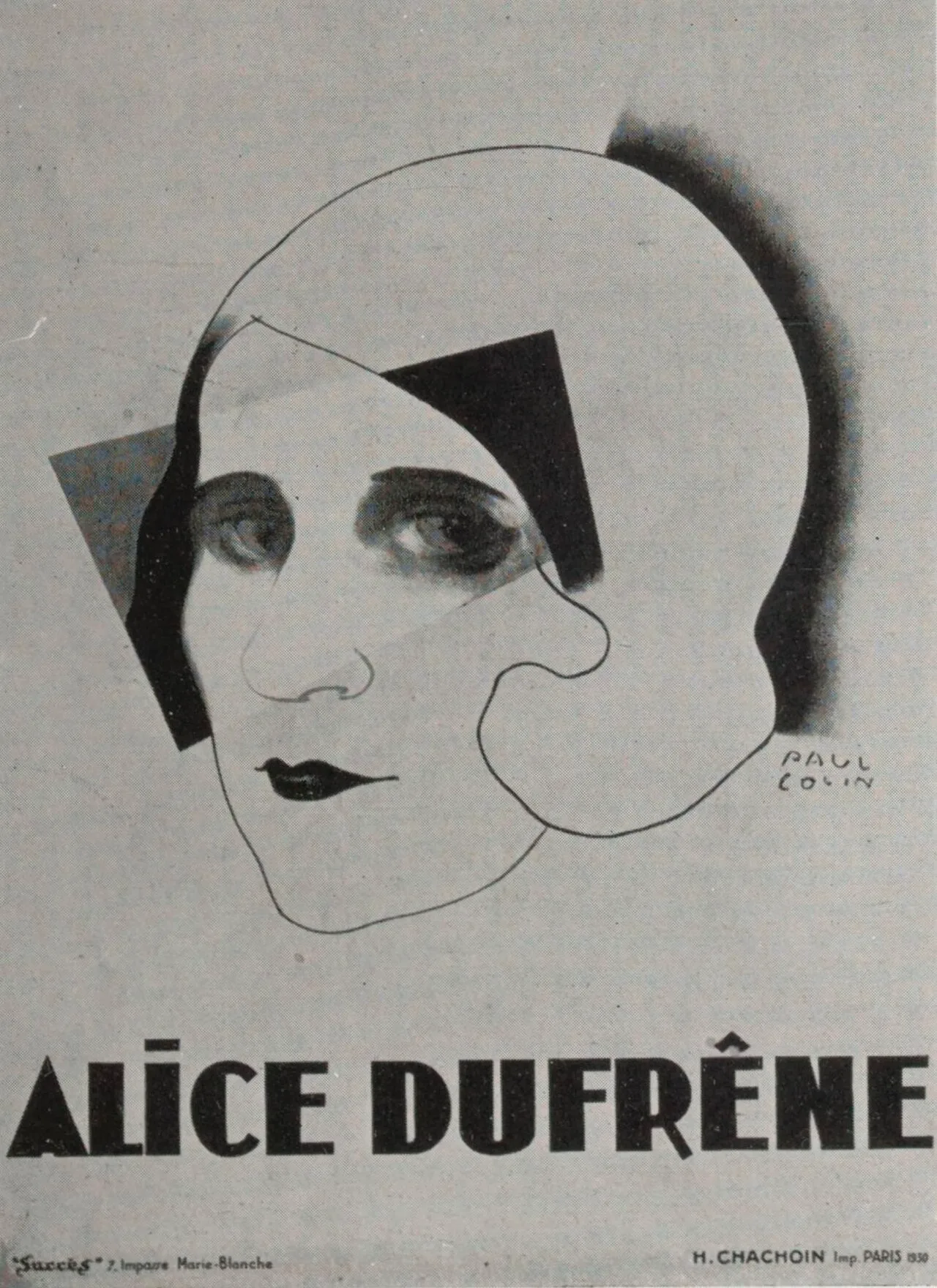 Porträt von Alice Dufrêne (1899–1975) – Gedenkseite