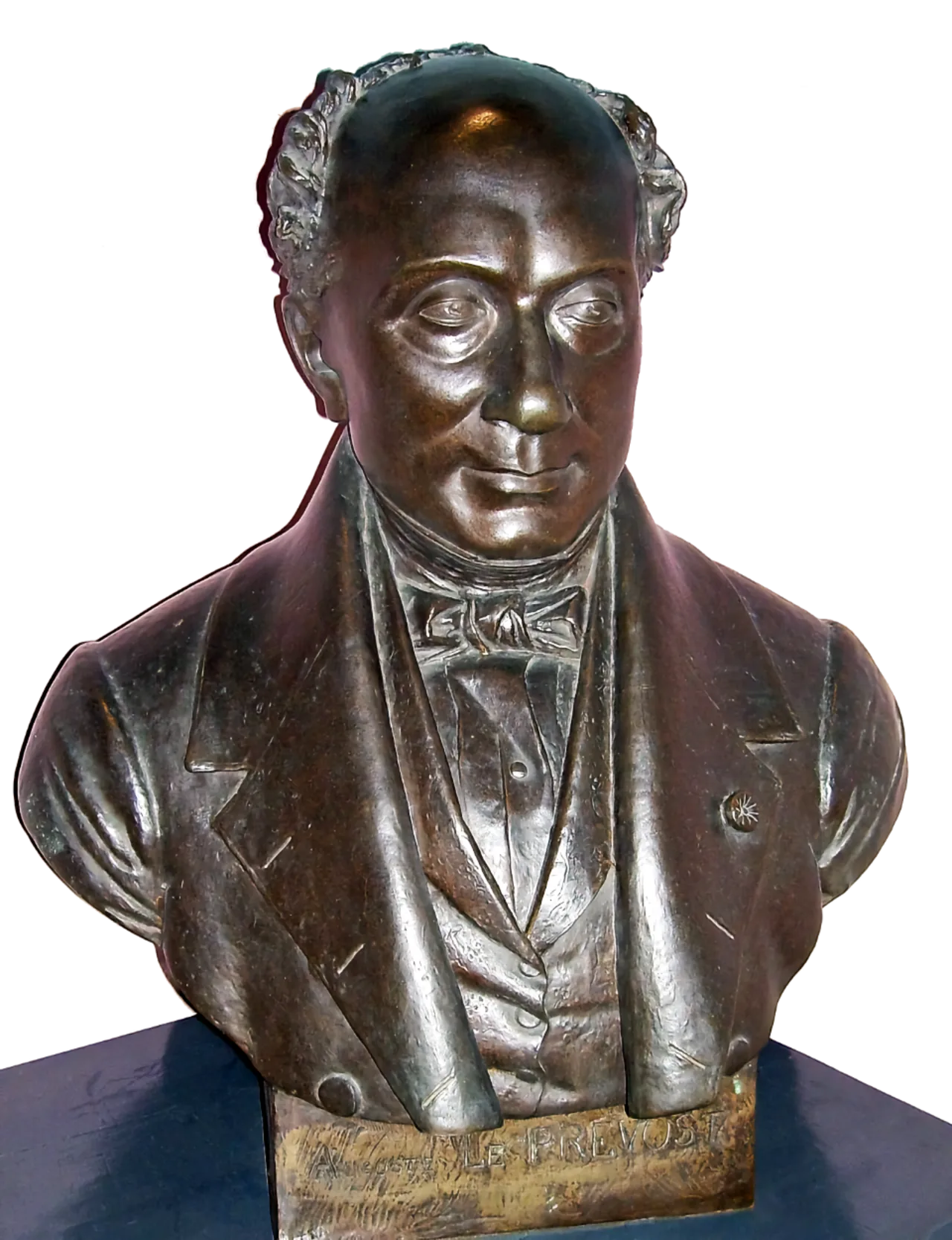 Porträt von Auguste Le Prévost (1787–1859) – Gedenkseite