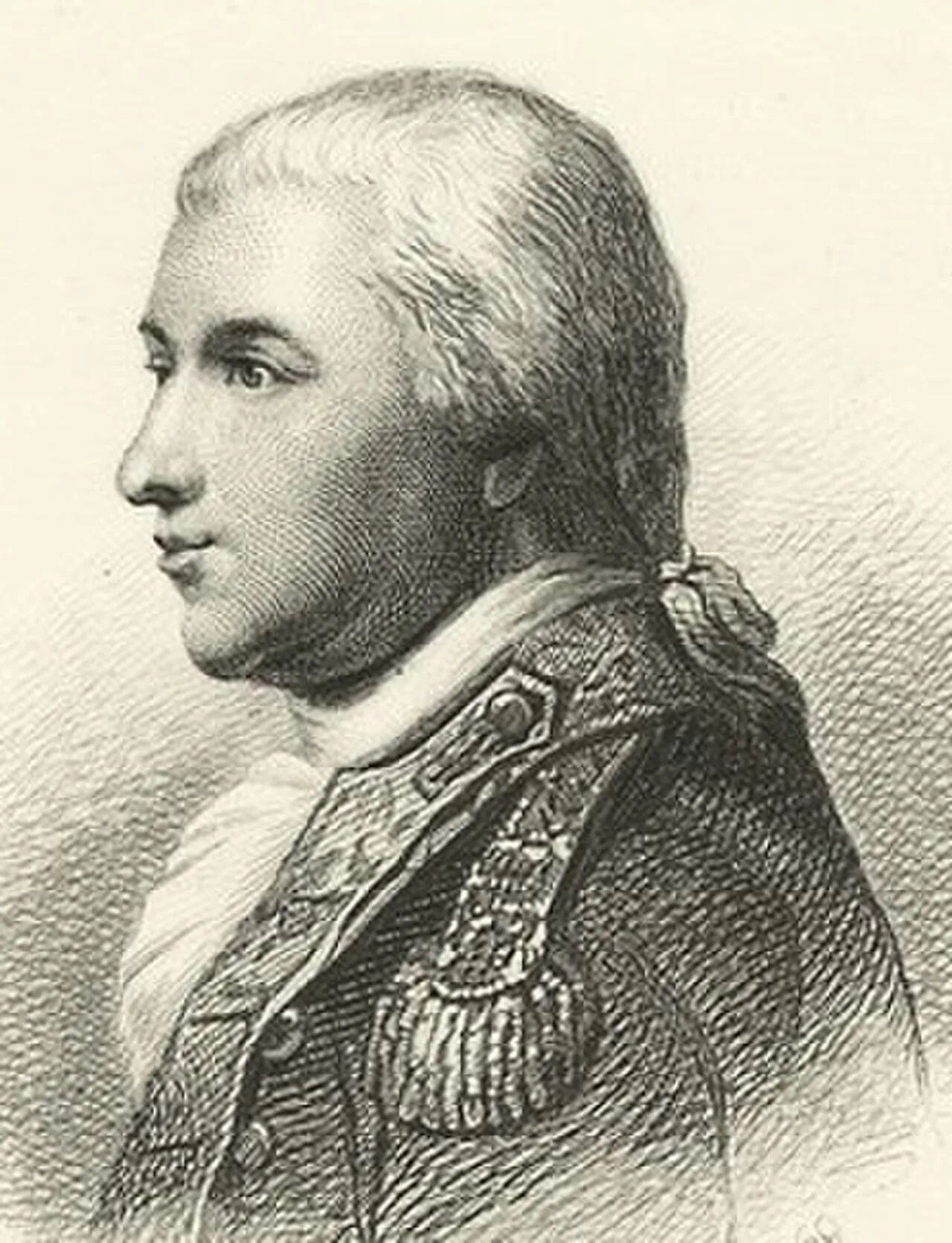 Porträt von Tench Tilghman (1744–1786) – Gedenkseite