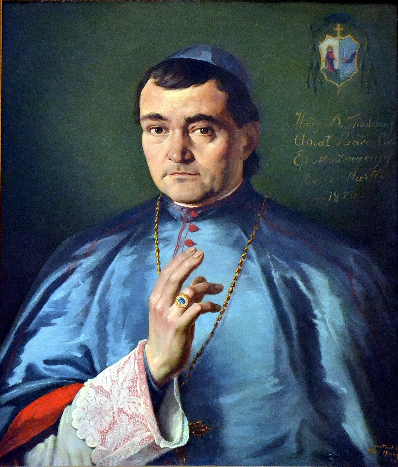 Porträt von Thaddeus Amat y Brusi (1810–1878) – Gedenkseite