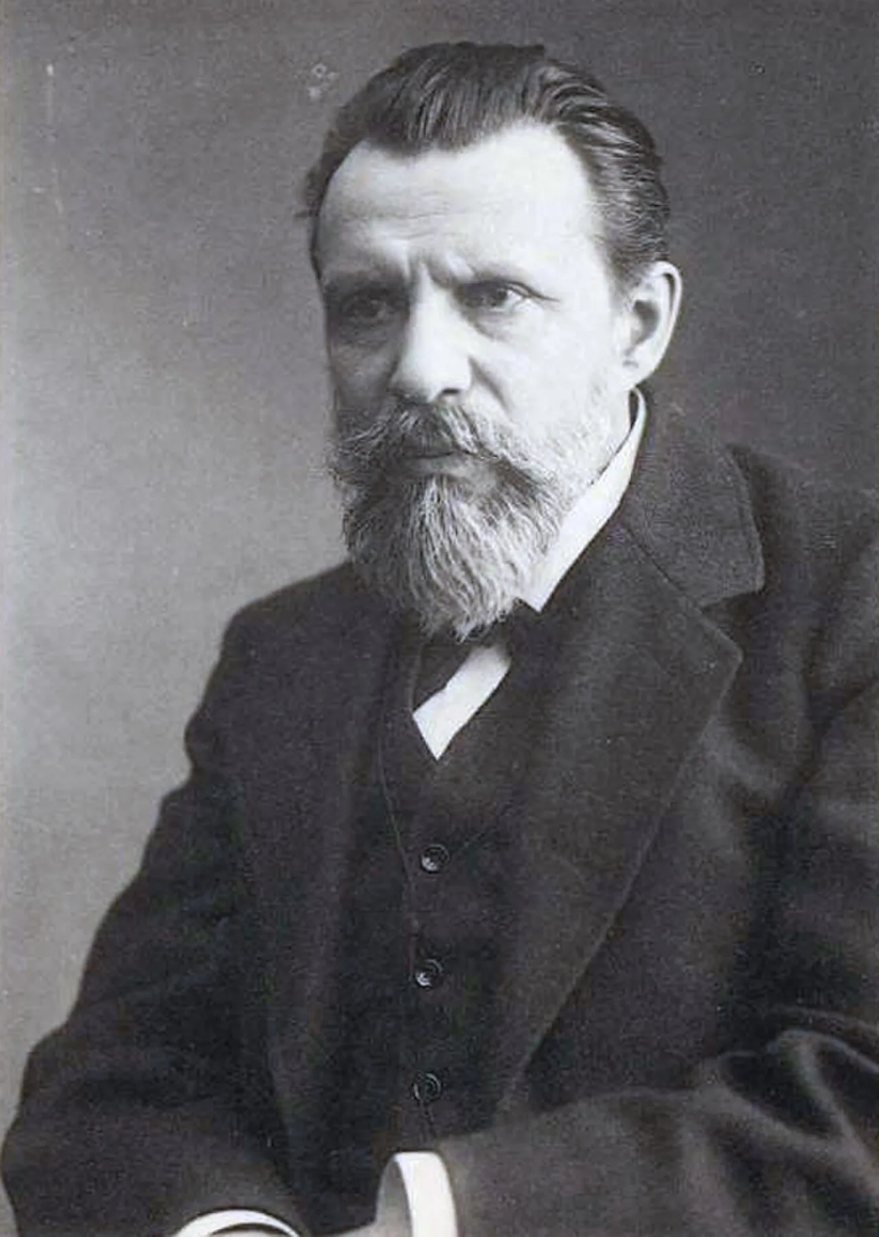 Porträt von Michail Alexandrowitsch Menzbier (1855–1935) – Gedenkseite