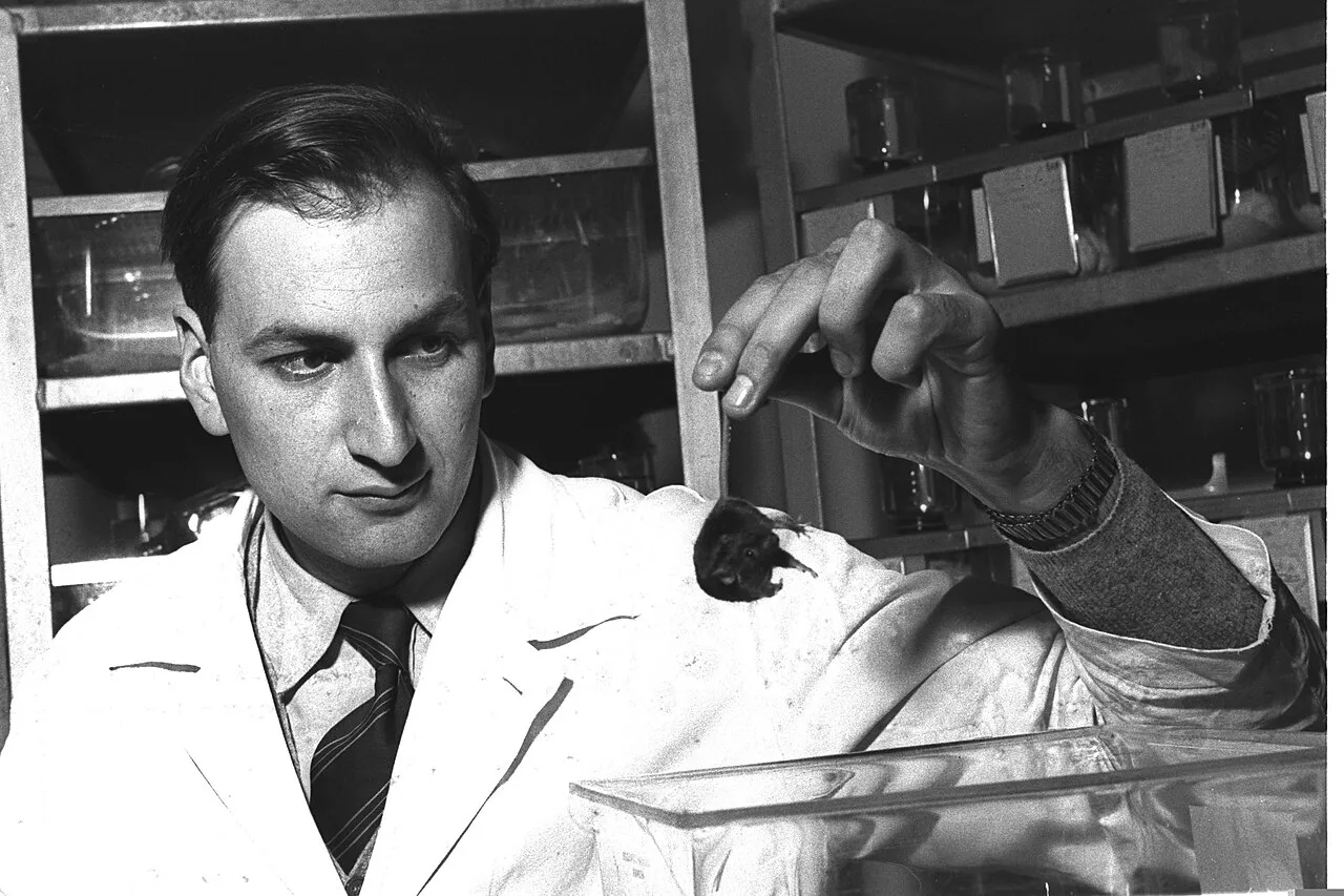 Portrait of Leo Sachs (1924–2013) – memorial page