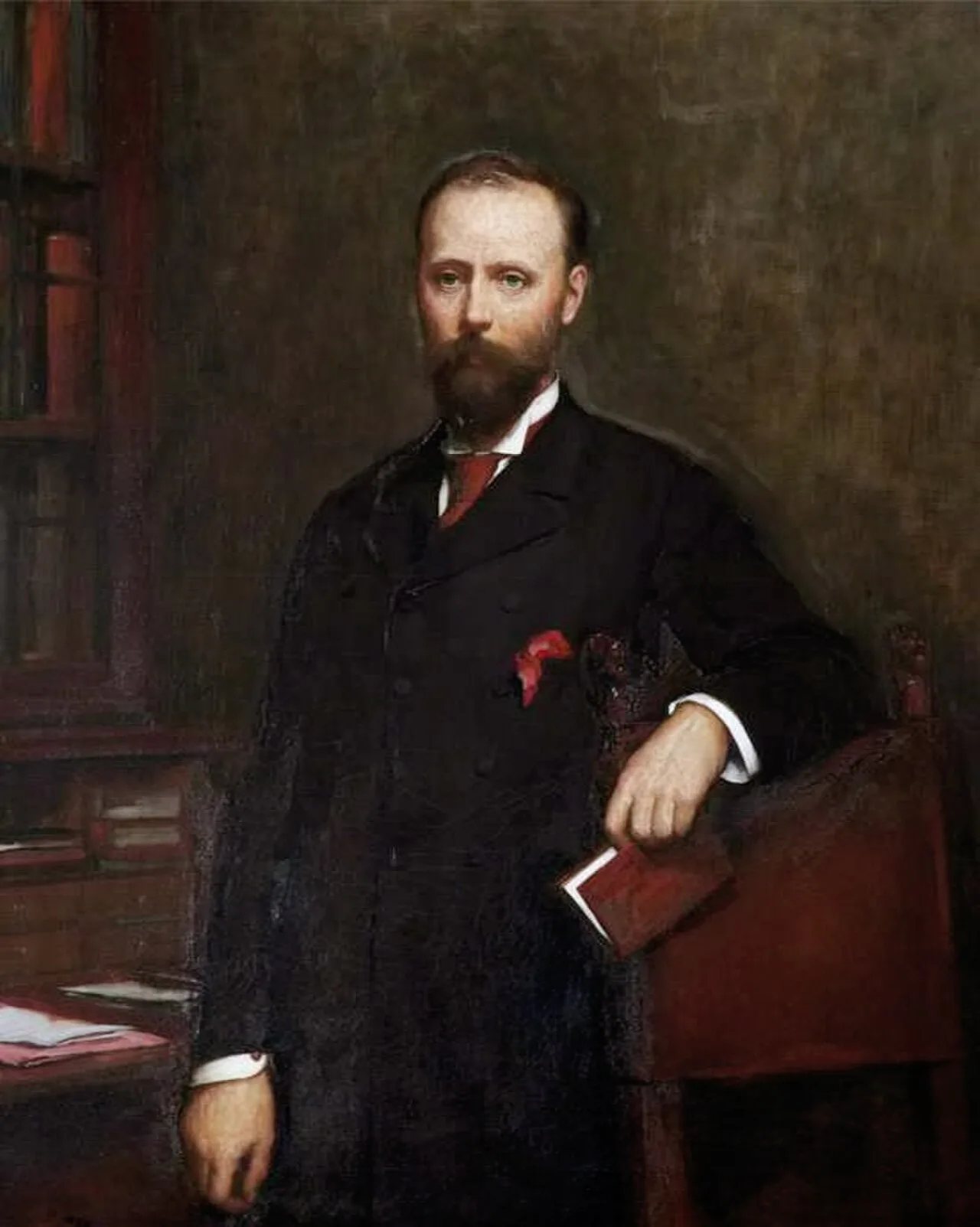 Portrait of Thomas Agar-Robartes, 6th Viscount Clifden (1844–1930) – memorial page