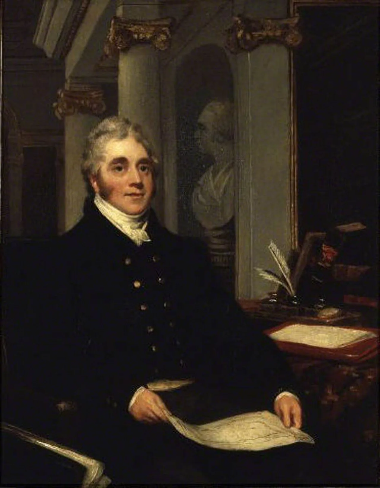 Portrait of Thomas Anson, 1st Earl of Lichfield (1795–1854) – memorial page