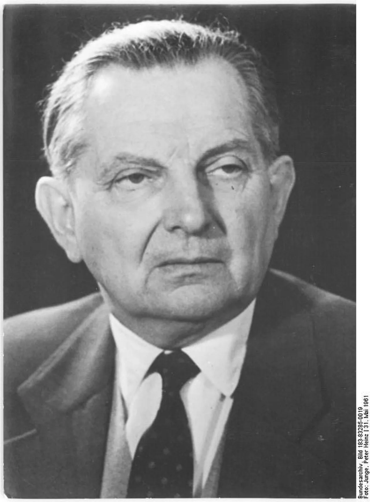 Porträt von Peter Adolf Thiessen (1899–1990) – Gedenkseite