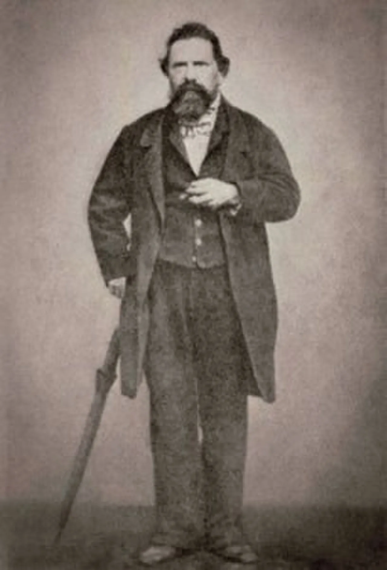 Porträt von Johann Peter Haseney (1812–1869) – Gedenkseite