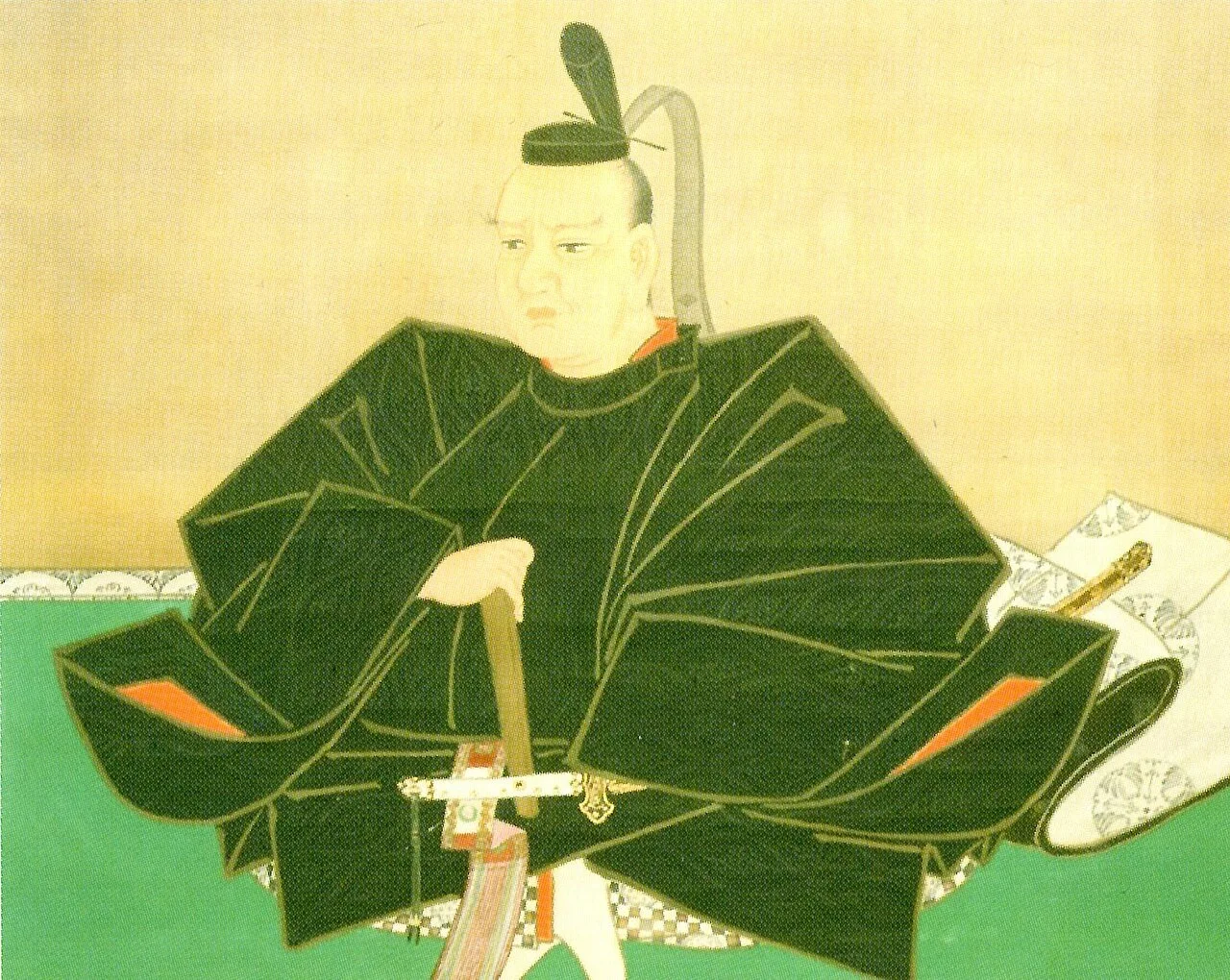 Porträt von Tsugaru Nobumasa (1646–1710) – Gedenkseite