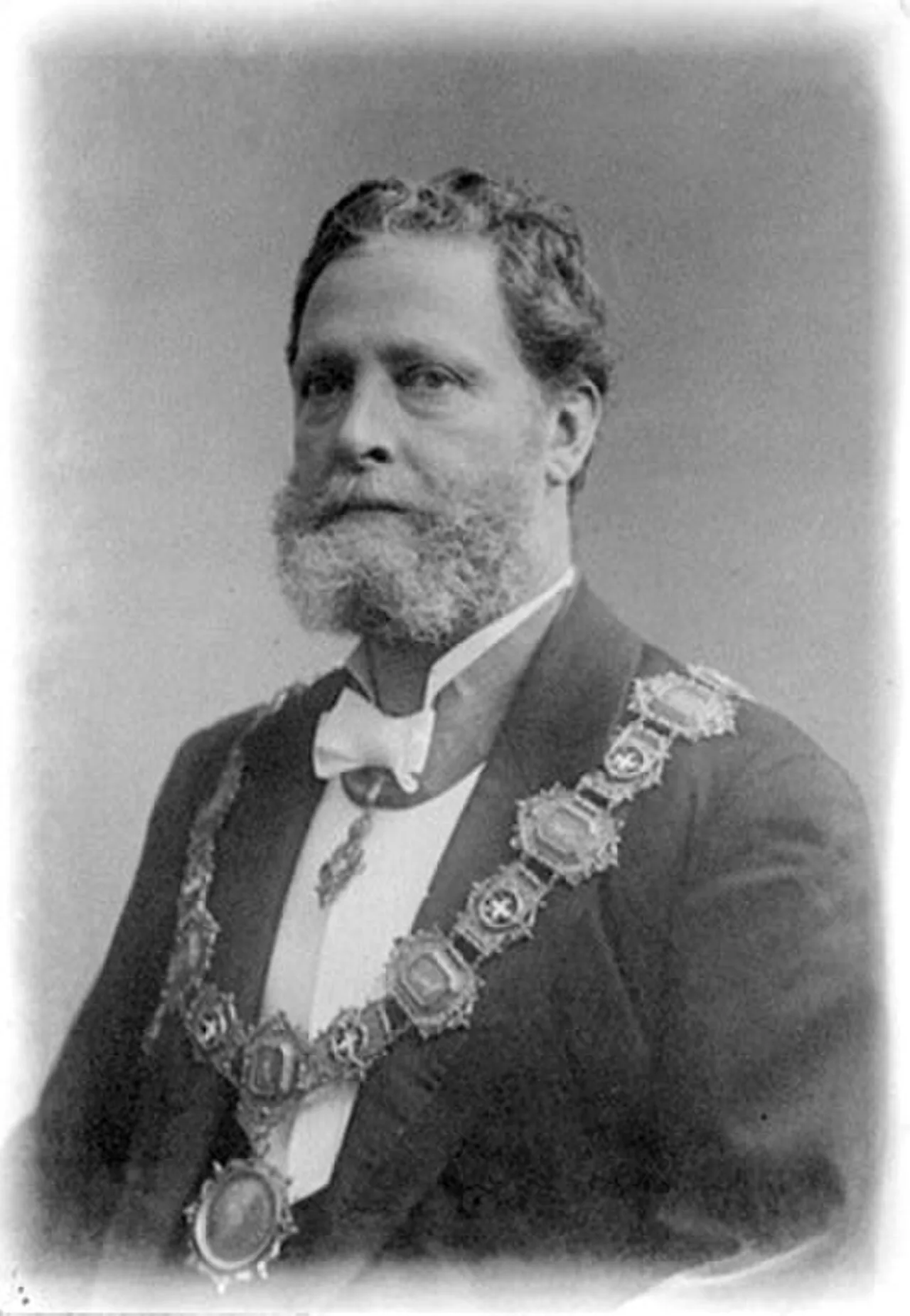 Porträt von Karl Lueger (1844–1910) – Gedenkseite