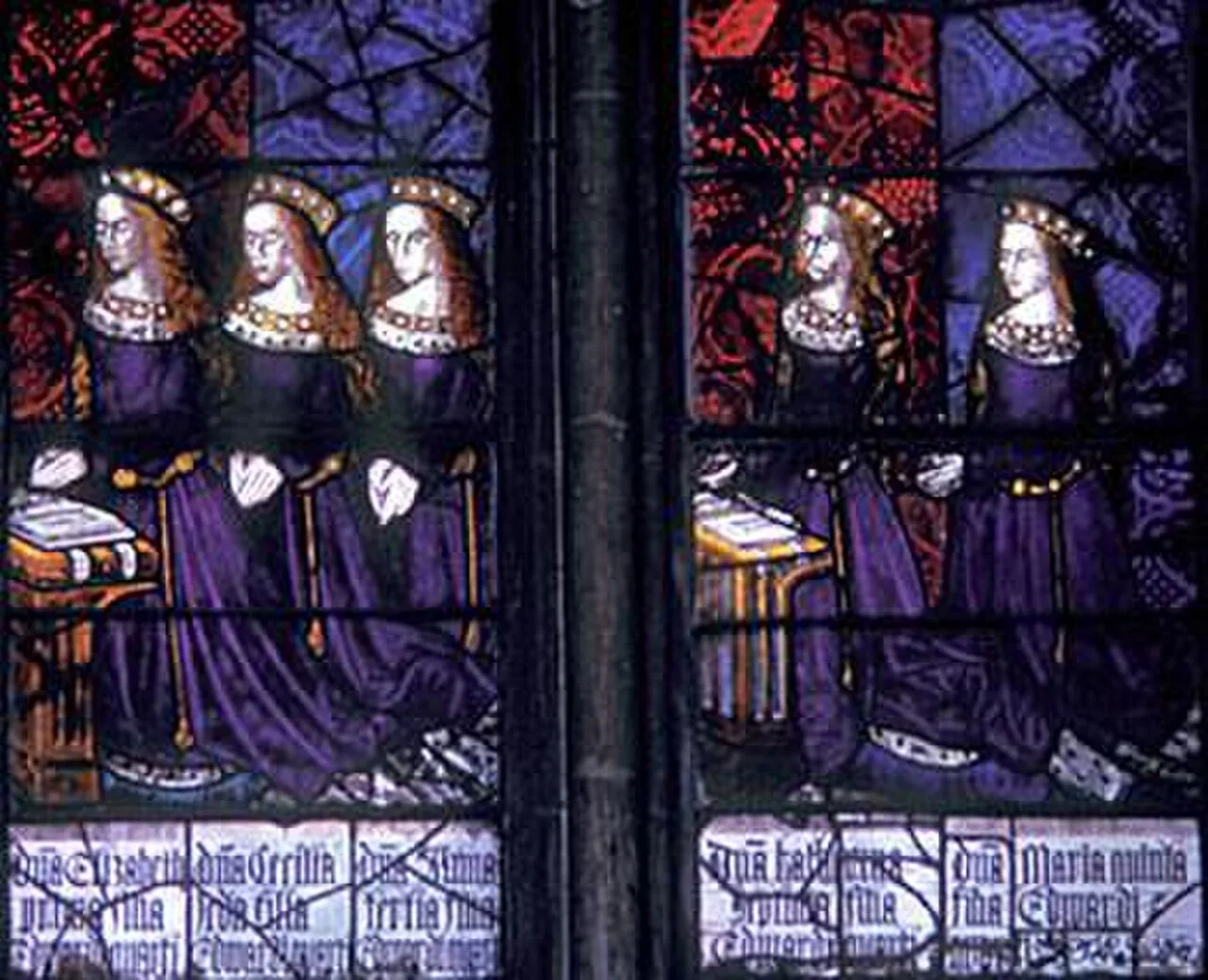 Porträt von Anne of York, Lady Howard (1475–1511) – Gedenkseite