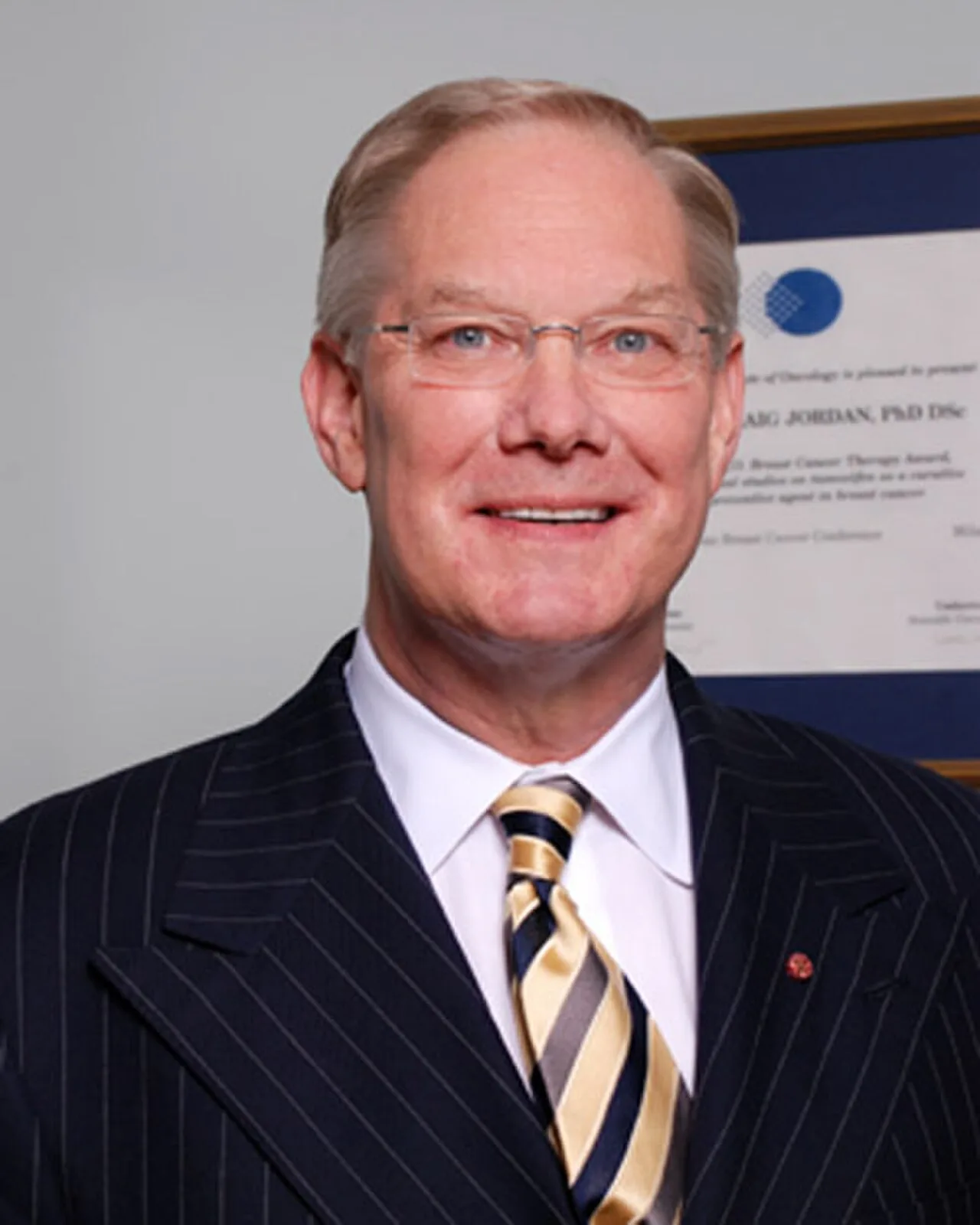 Portrait of V. Craig Jordan (1947–2024) – memorial page