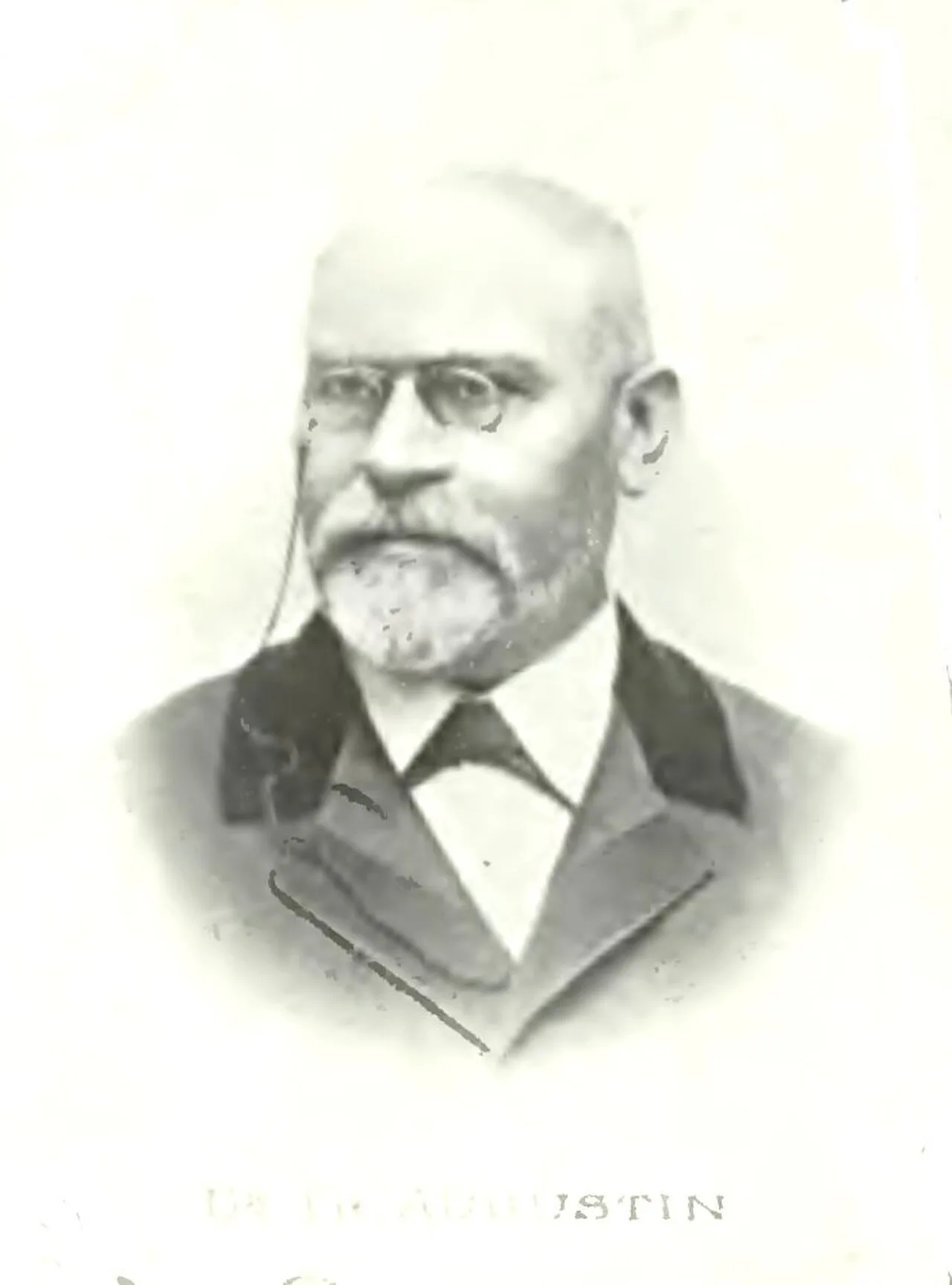 Porträt von František Augustin (1846–1908) – Gedenkseite