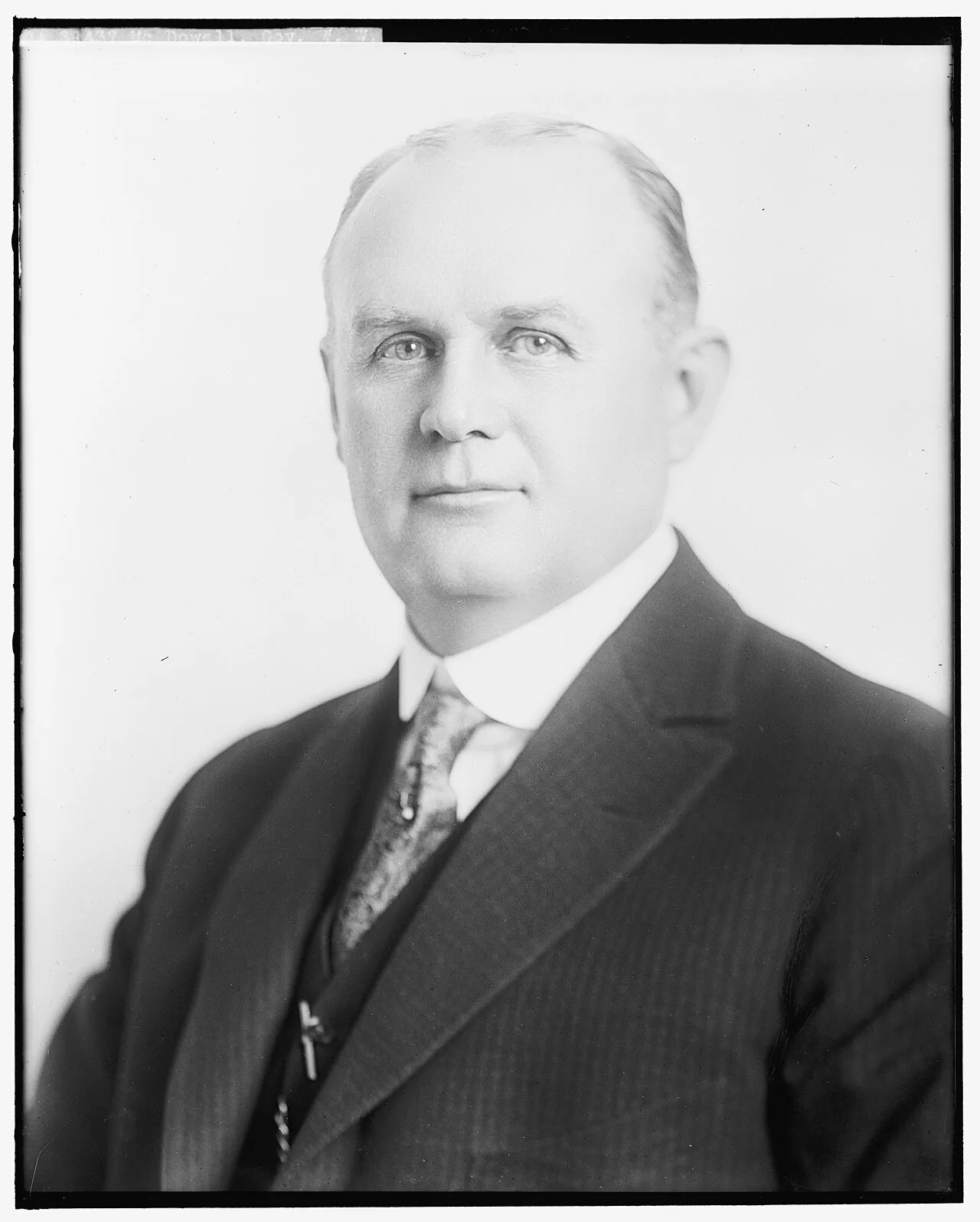 Porträt von W. W. McDowell (1867–1934) – Gedenkseite