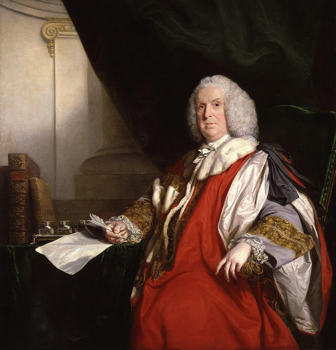 Porträt von William Pulteney of Bath (1684–1764) – Gedenkseite