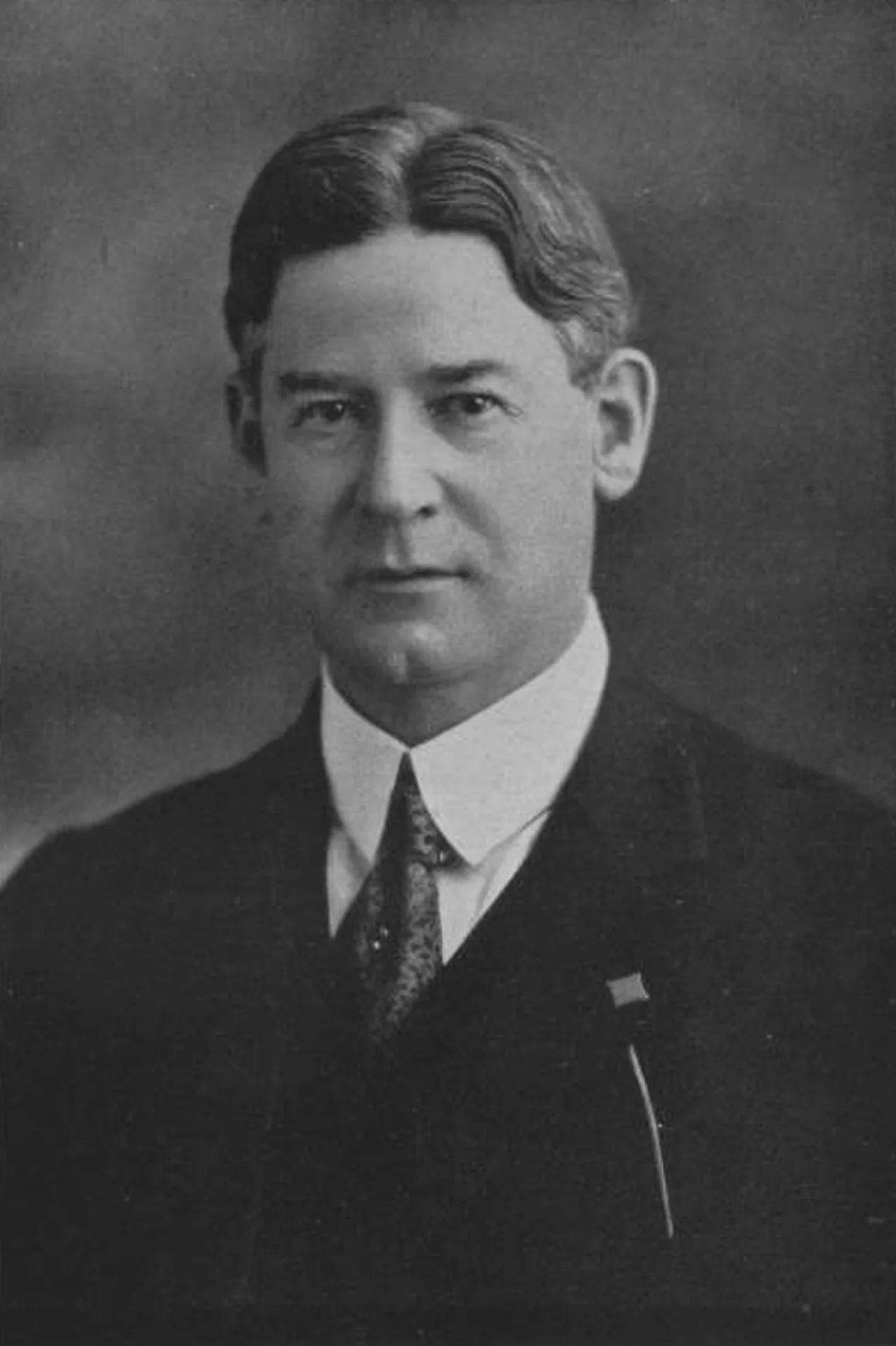 Porträt von Walter Riggs (1873–1924) – Gedenkseite