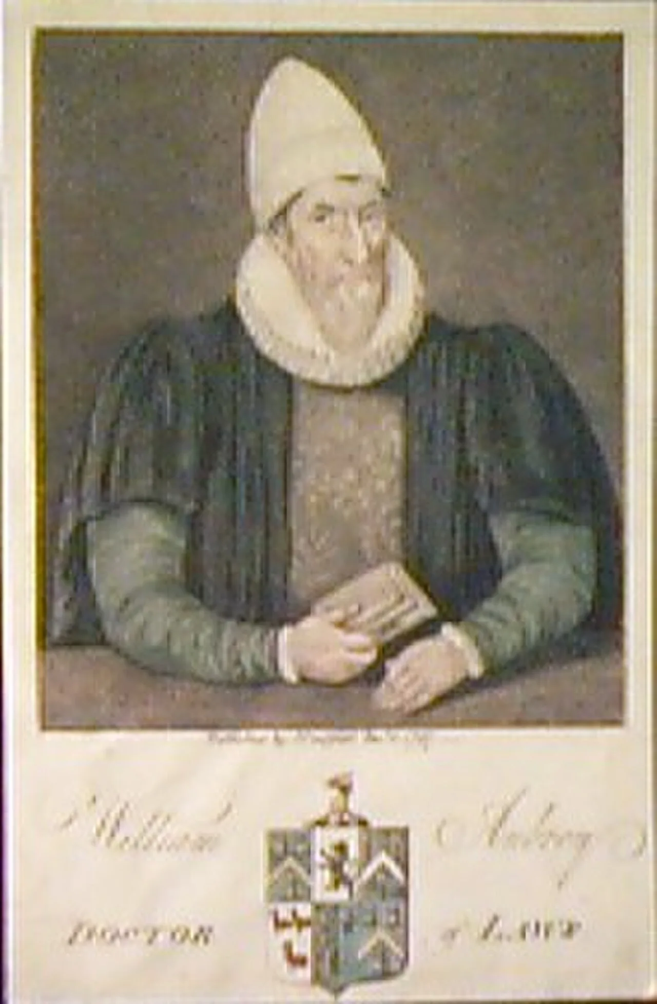 Porträt von William Aubrey (1529–1595) – Gedenkseite