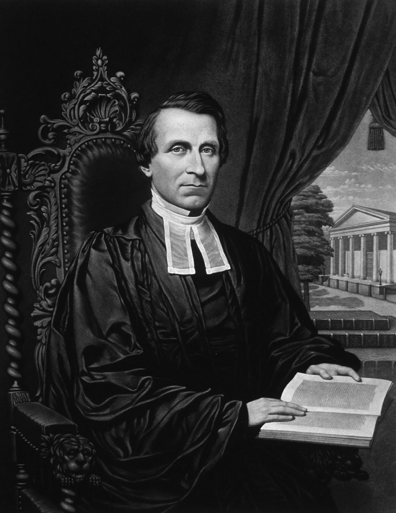 Portrait of William Bacon Stevens (1815–1887) – memorial page