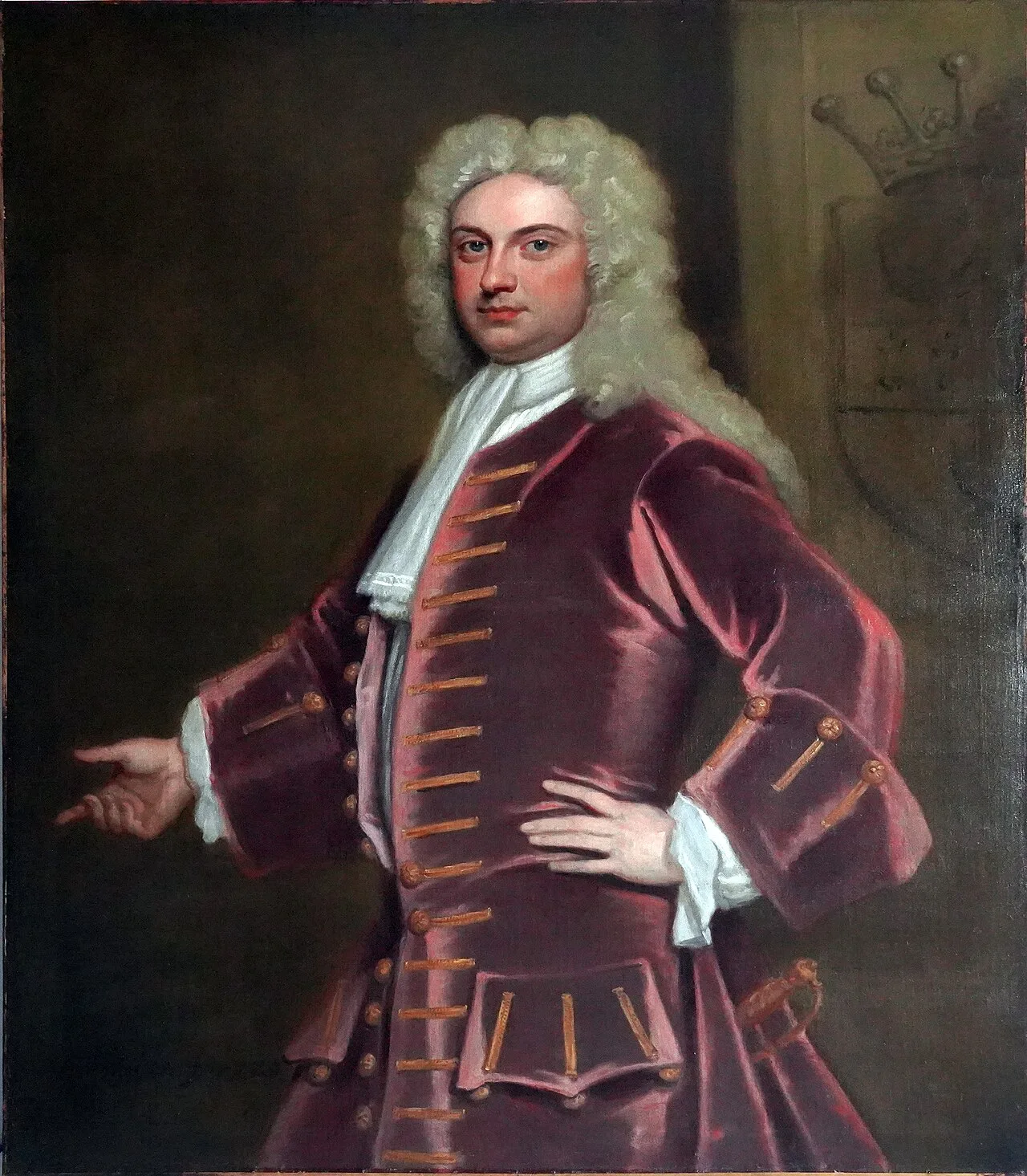 Porträt von William Coventry, 5th Earl of Coventry (1676–1751) – Gedenkseite