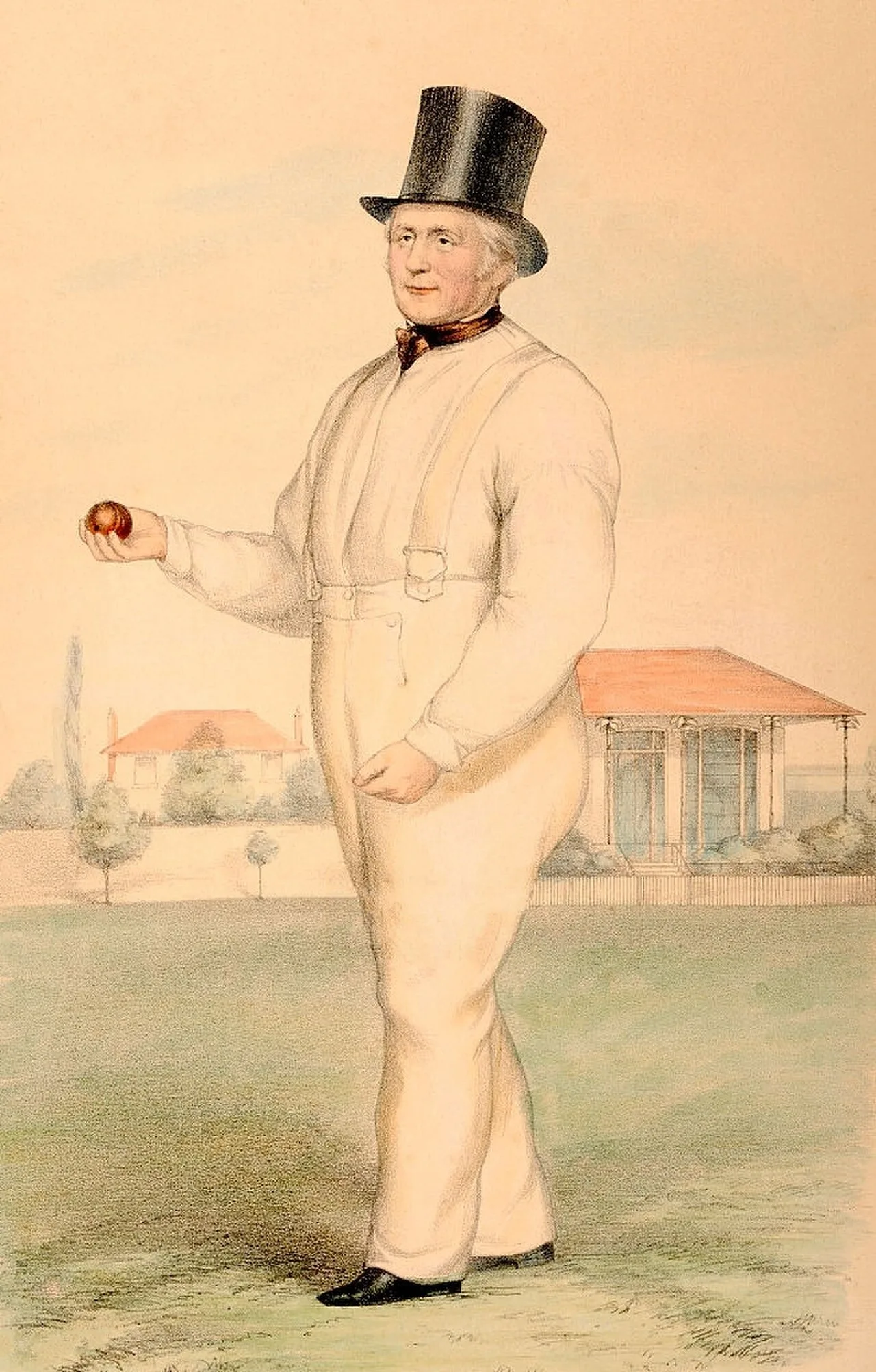 Porträt von William Lillywhite (1792–1854) – Gedenkseite