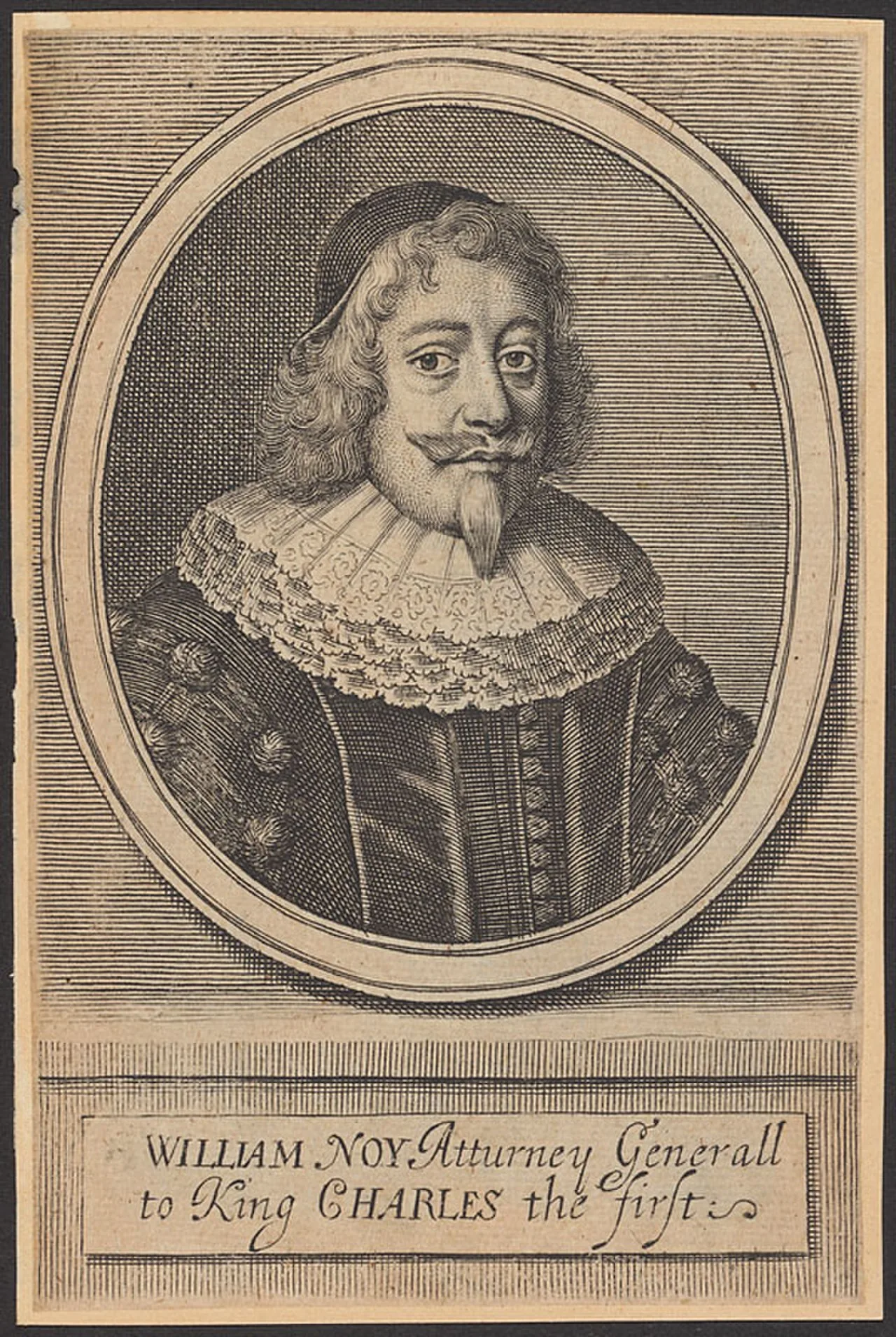 Porträt von William Noy (1577–1634) – Gedenkseite
