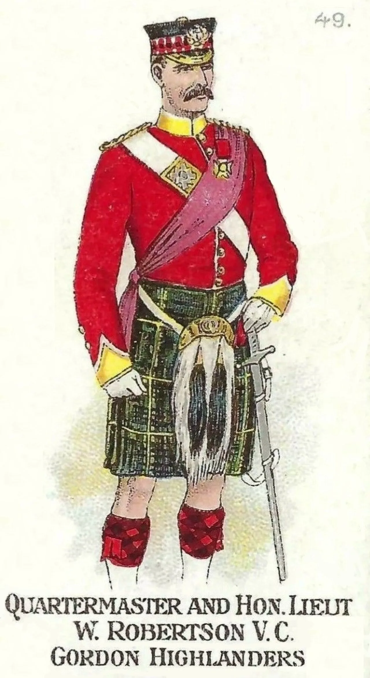 Porträt von William Robertson (1865–1949) – Gedenkseite