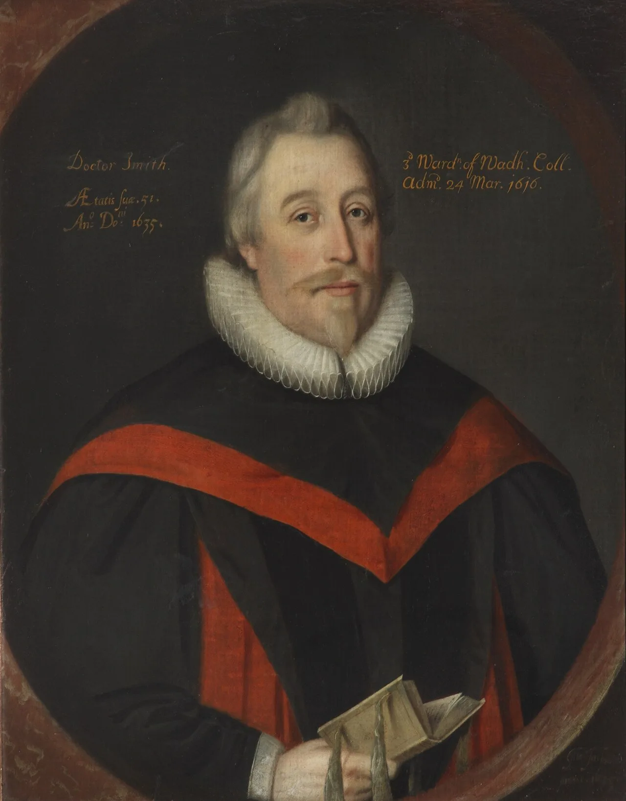 Portrait of William Smyth (1582–1658) – memorial page