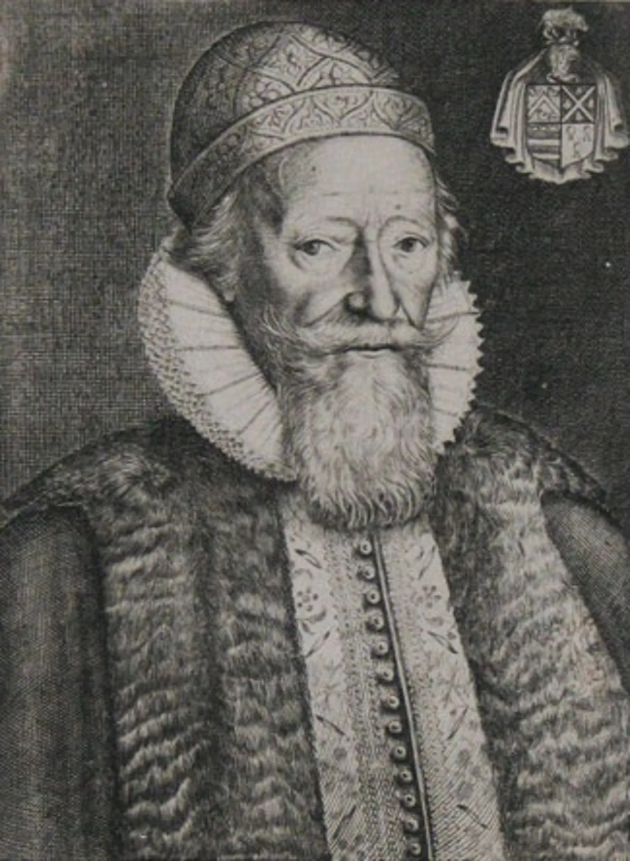 Portrait of William Wade (1546–1623) – memorial page