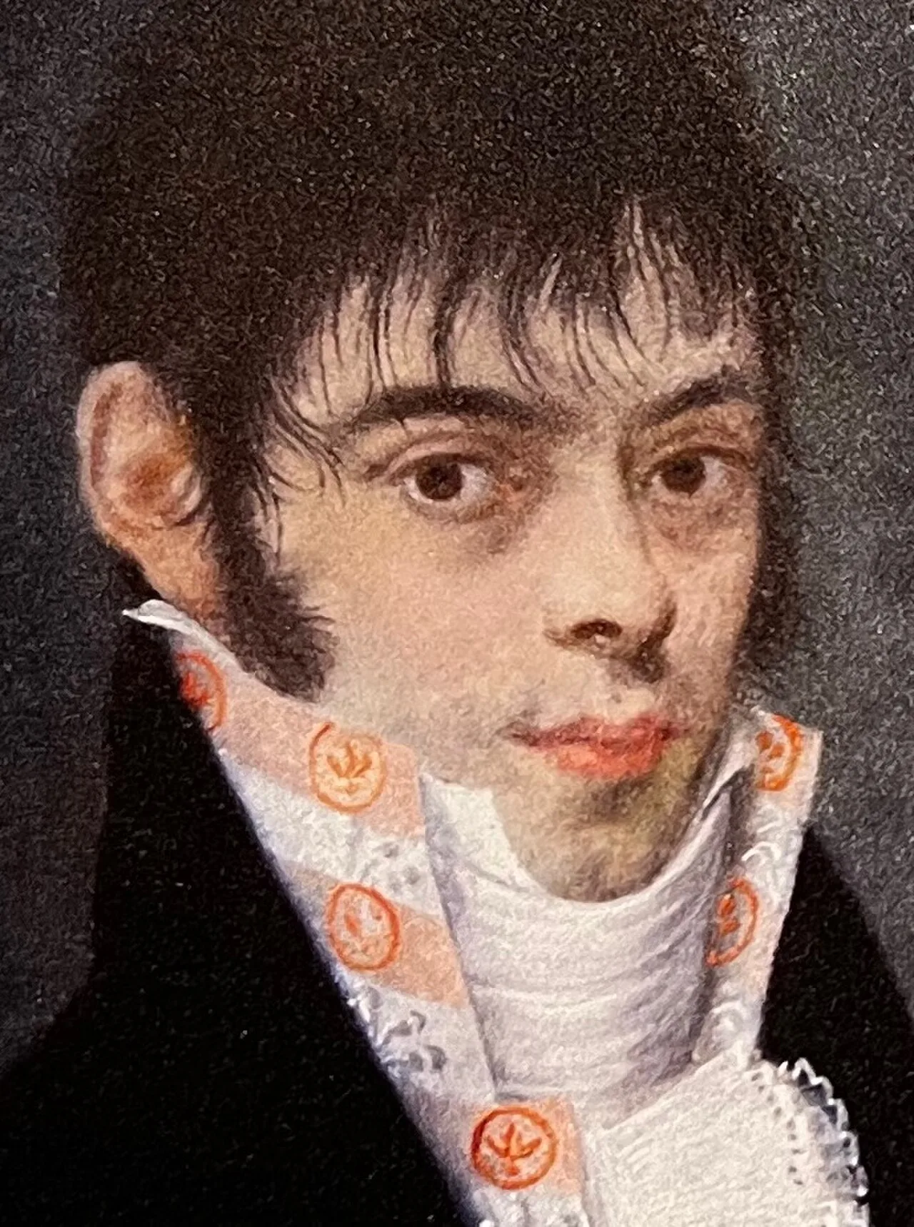 Porträt von Clemens Evangelist della Croce (1782–1823) – Gedenkseite