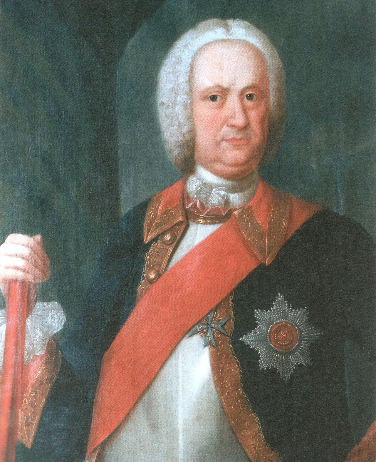 Portrait of Balthasar Freiherr von Campenhausen (1689–1758) – memorial page