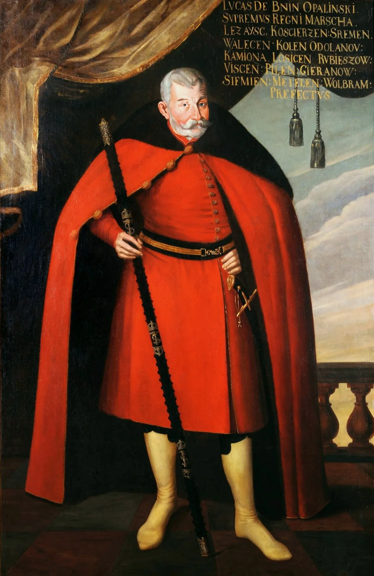 Porträt von Łukasz Opaliński (1581–1654) – Gedenkseite