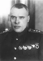 Porträt von Fjodor Issidorowitsch Kusnezow (1898–1961) – Gedenkseite