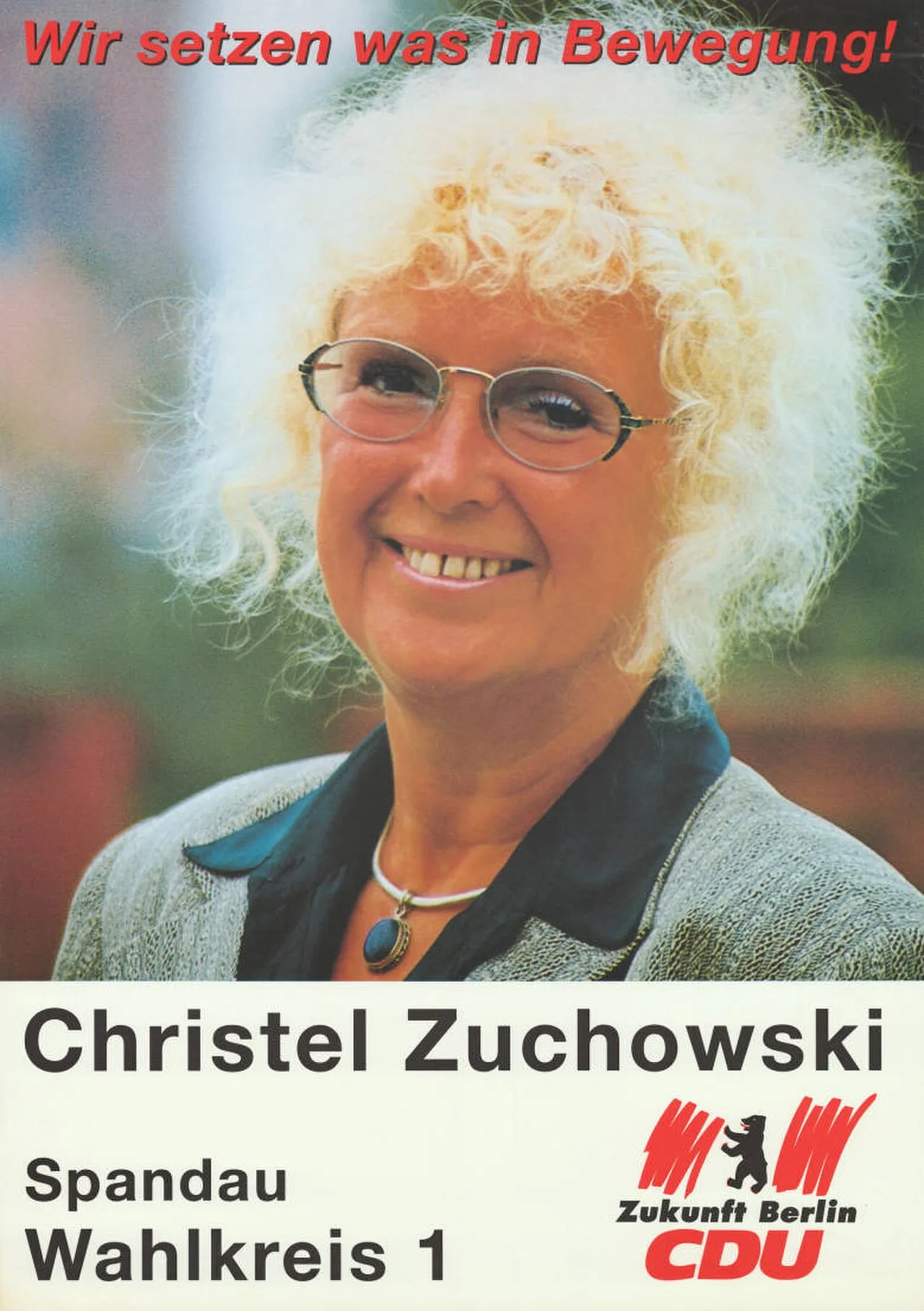 Portrait of Christel Zuchowski (1936–2018) – memorial page