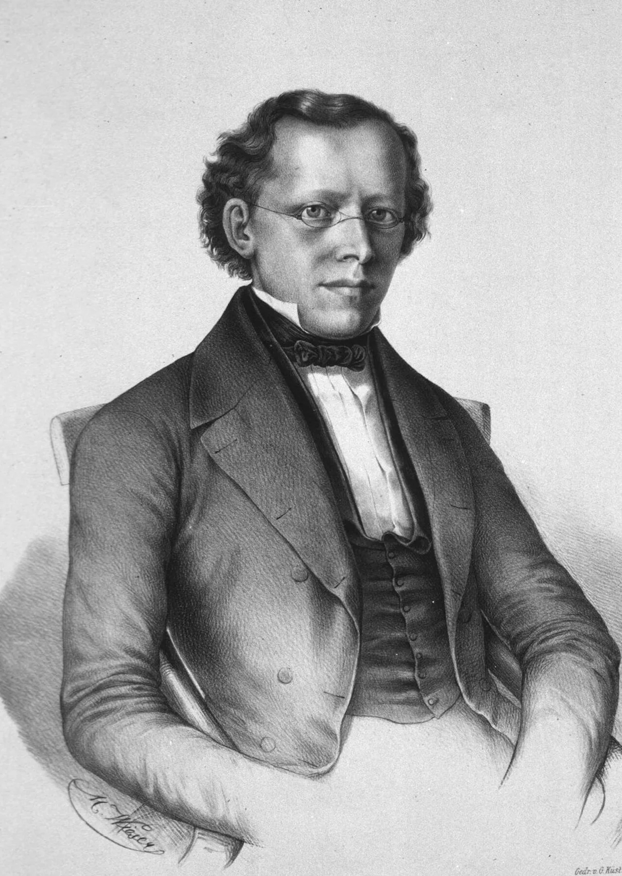 Porträt von Friedrich Arnold (1803–1890) – Gedenkseite