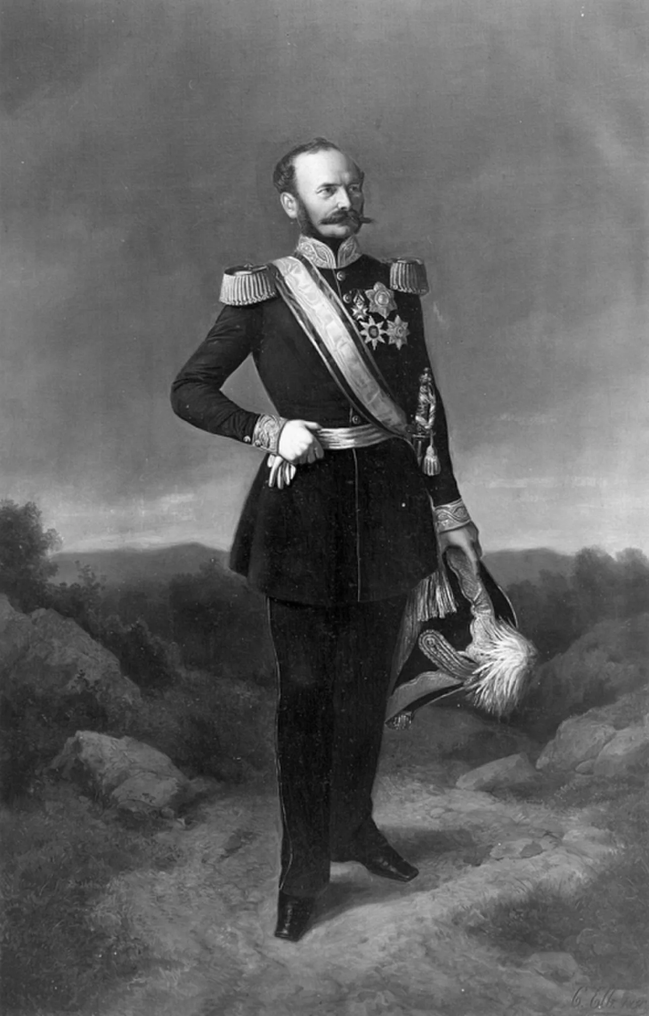 Porträt von Bernhard von Rabenhorst (1801–1873) – Gedenkseite